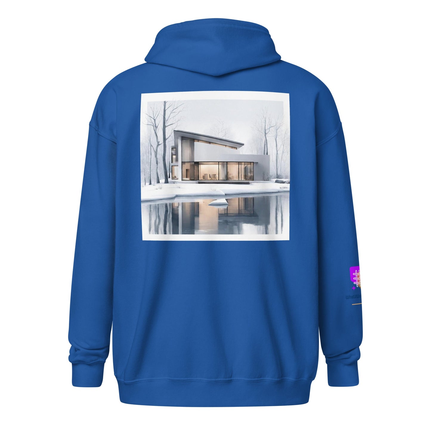 Unisex heavy blend zip hoodie