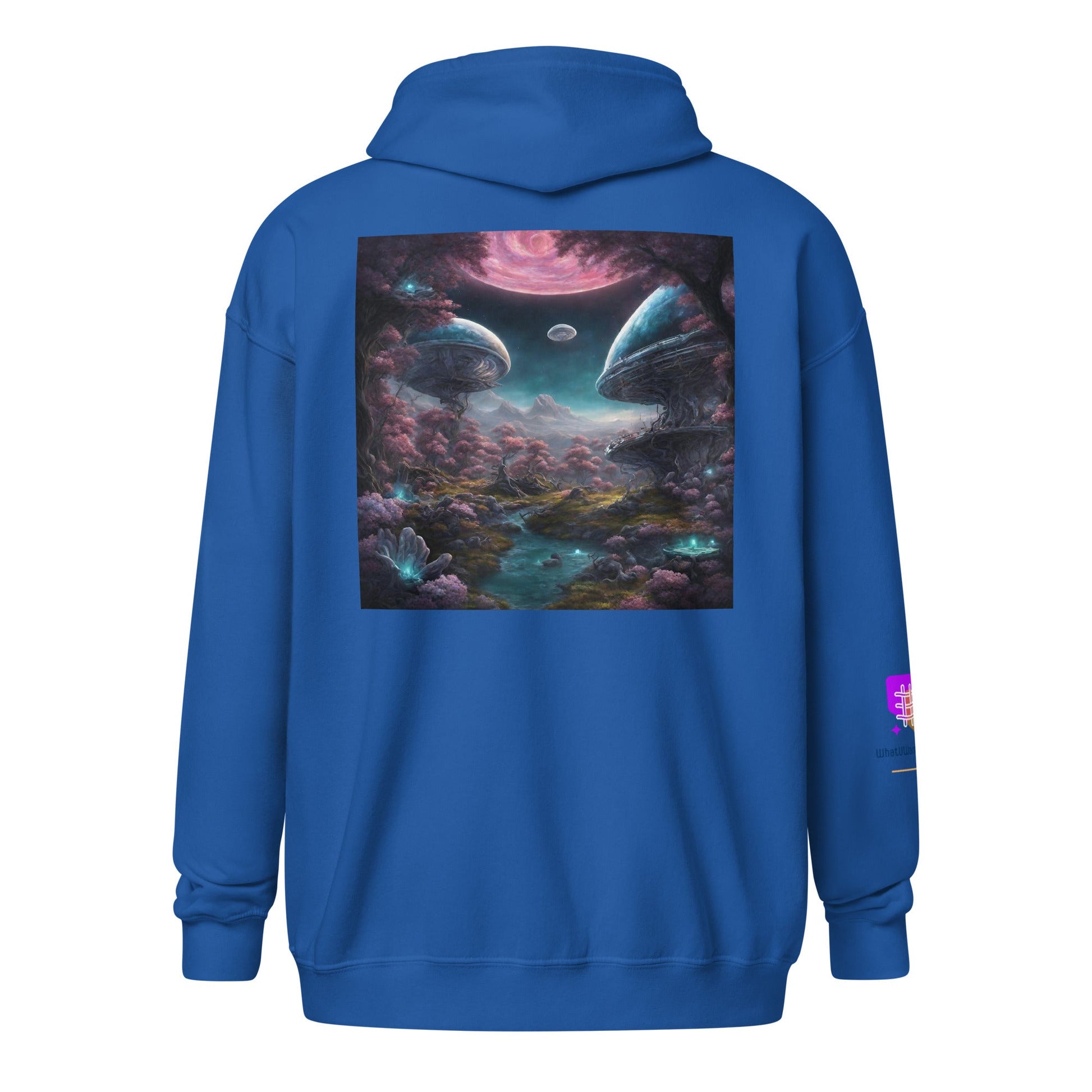 Unisex heavy blend zip hoodie