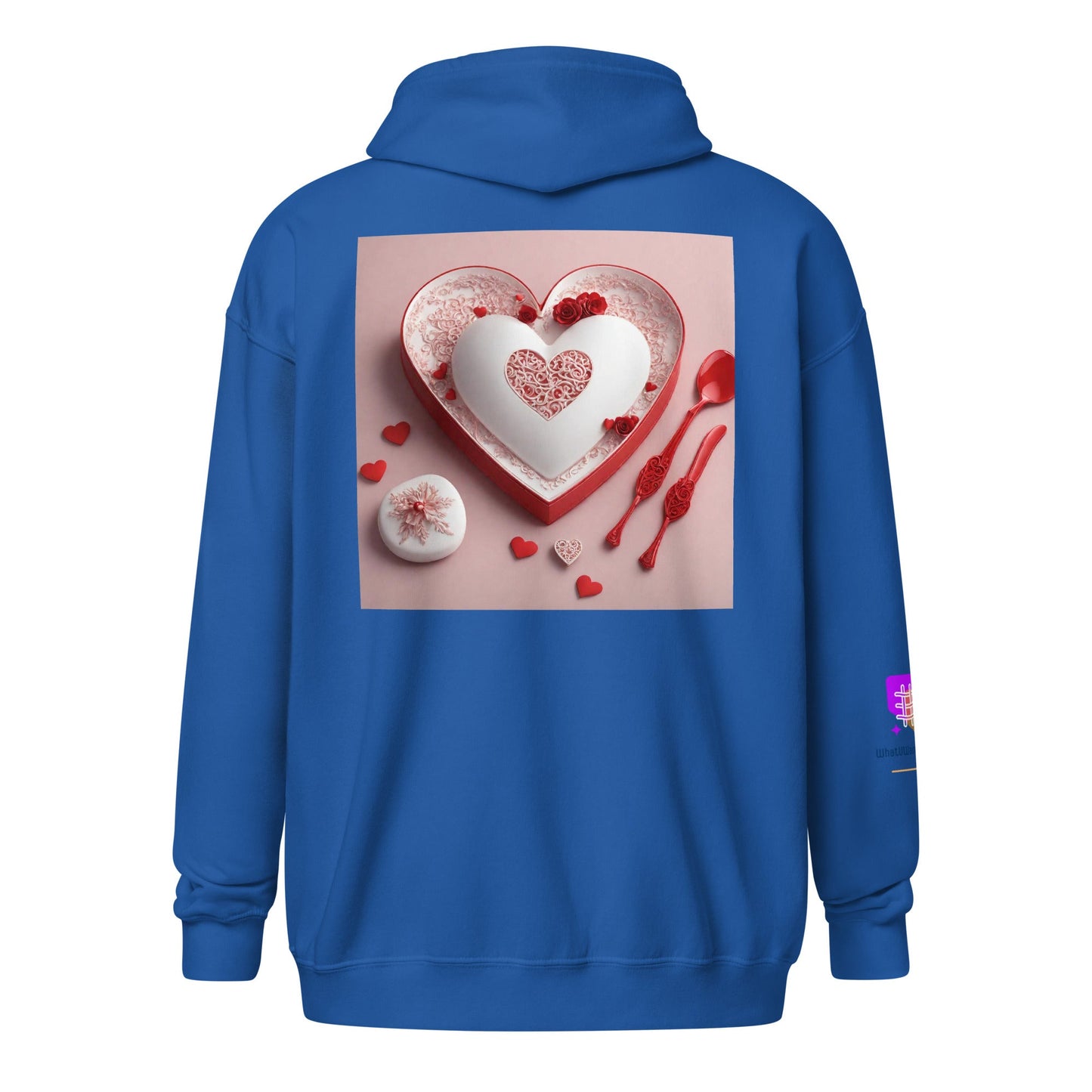 Unisex heavy blend zip hoodie