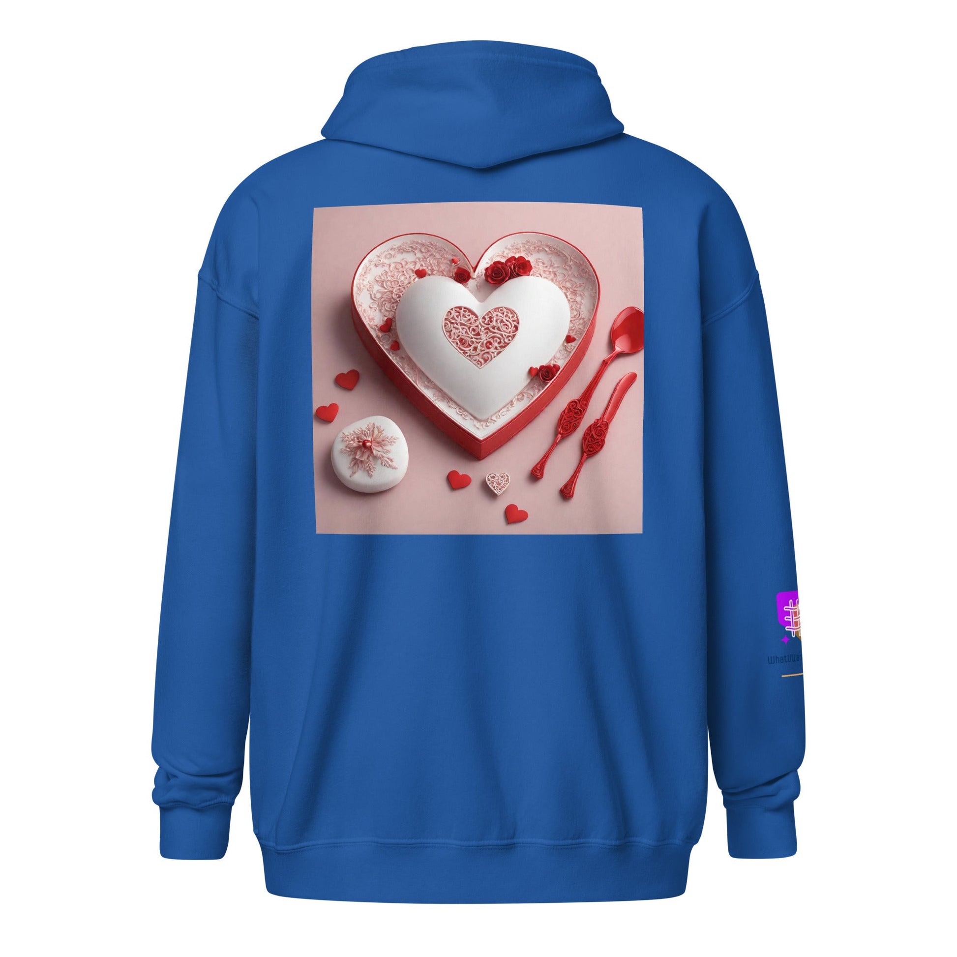 Unisex heavy blend zip hoodie