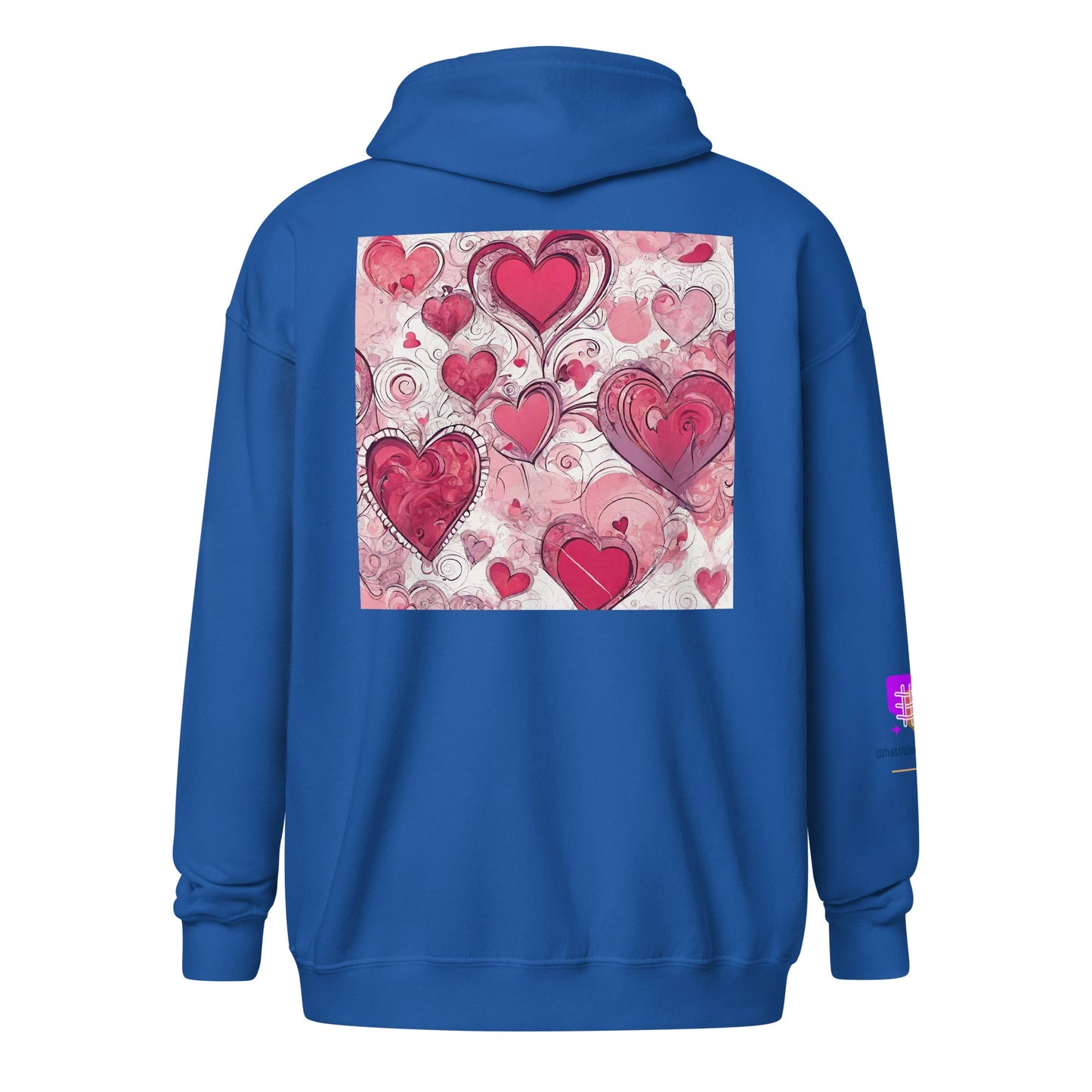 Unisex heavy blend zip hoodie