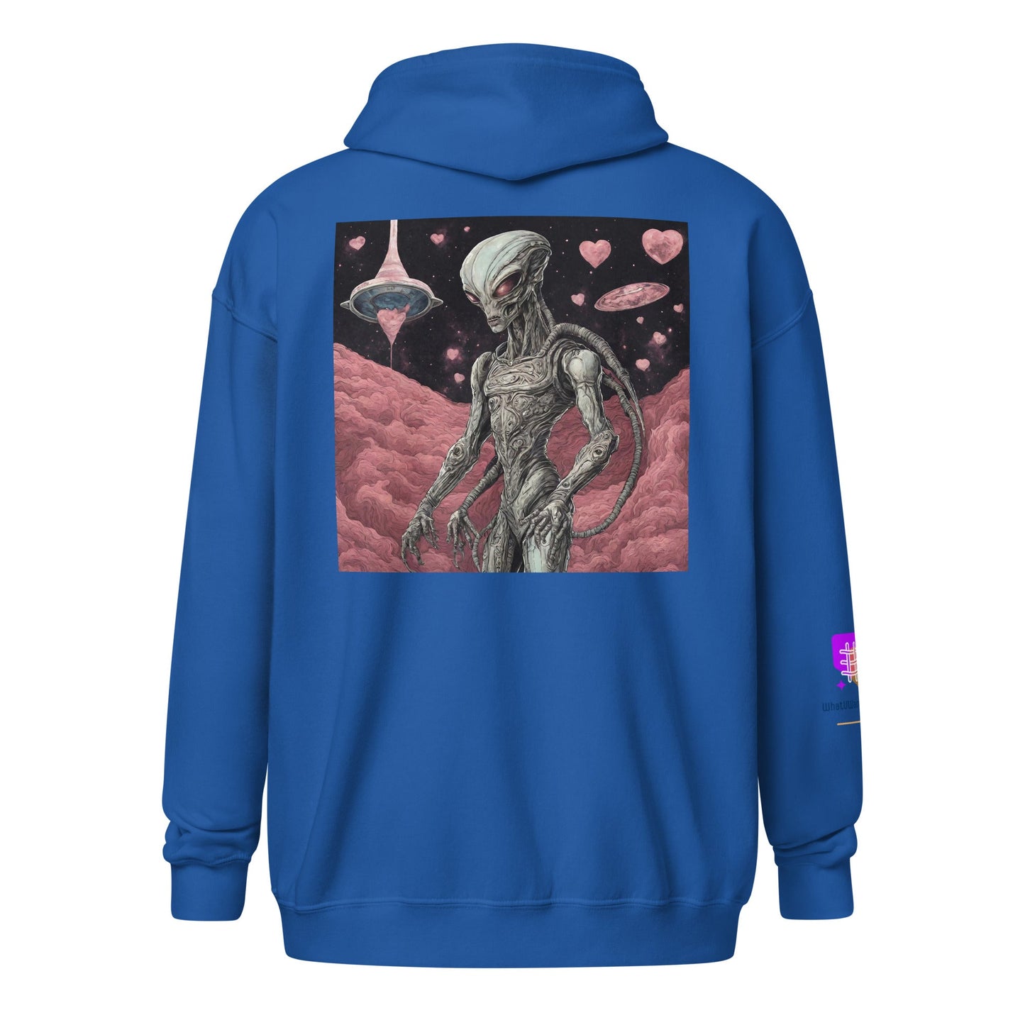 Unisex heavy blend zip hoodie