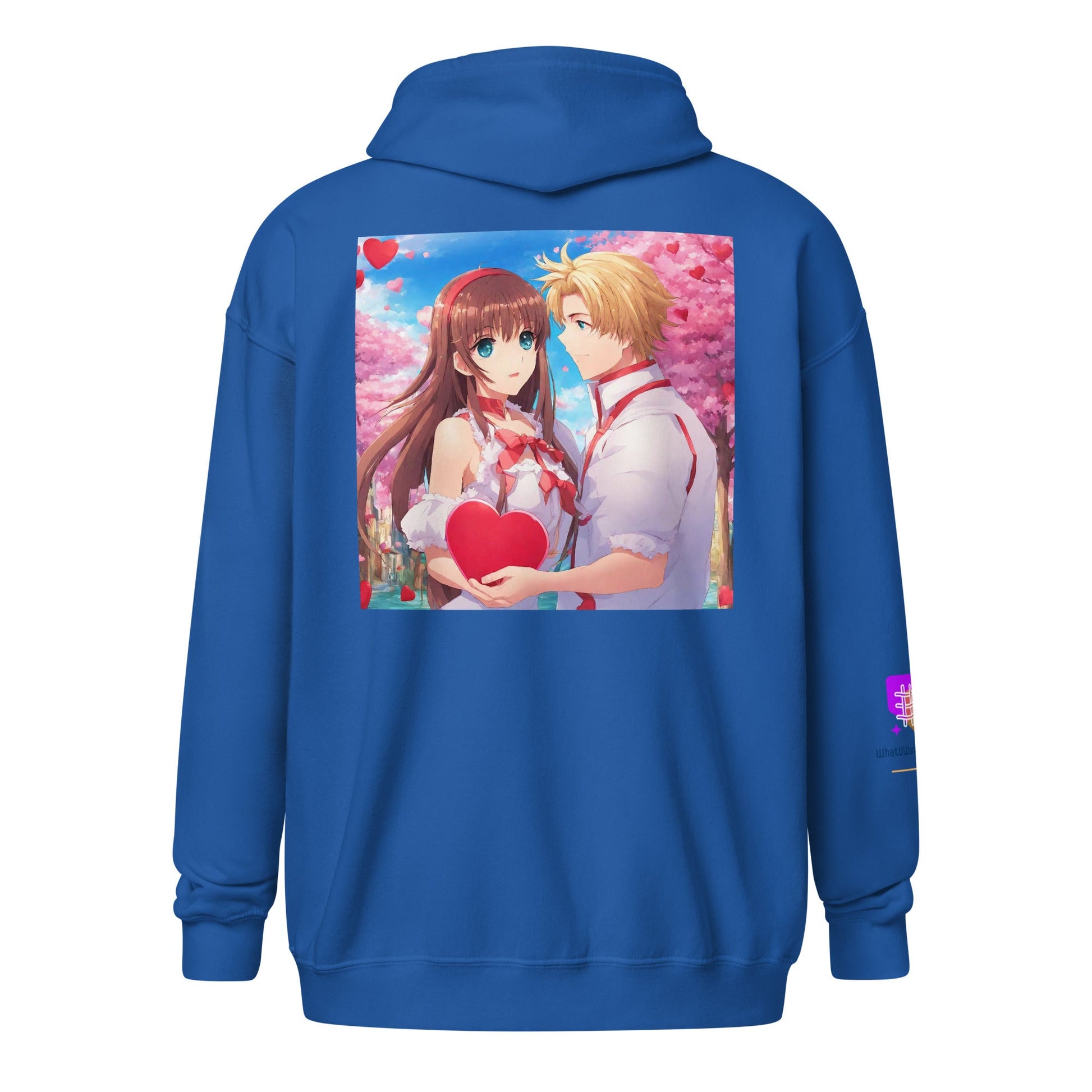 Unisex heavy blend zip hoodie