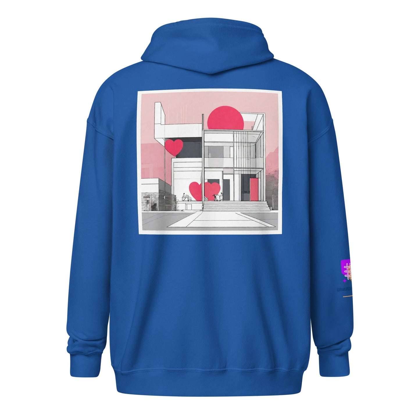 Unisex heavy blend zip hoodie