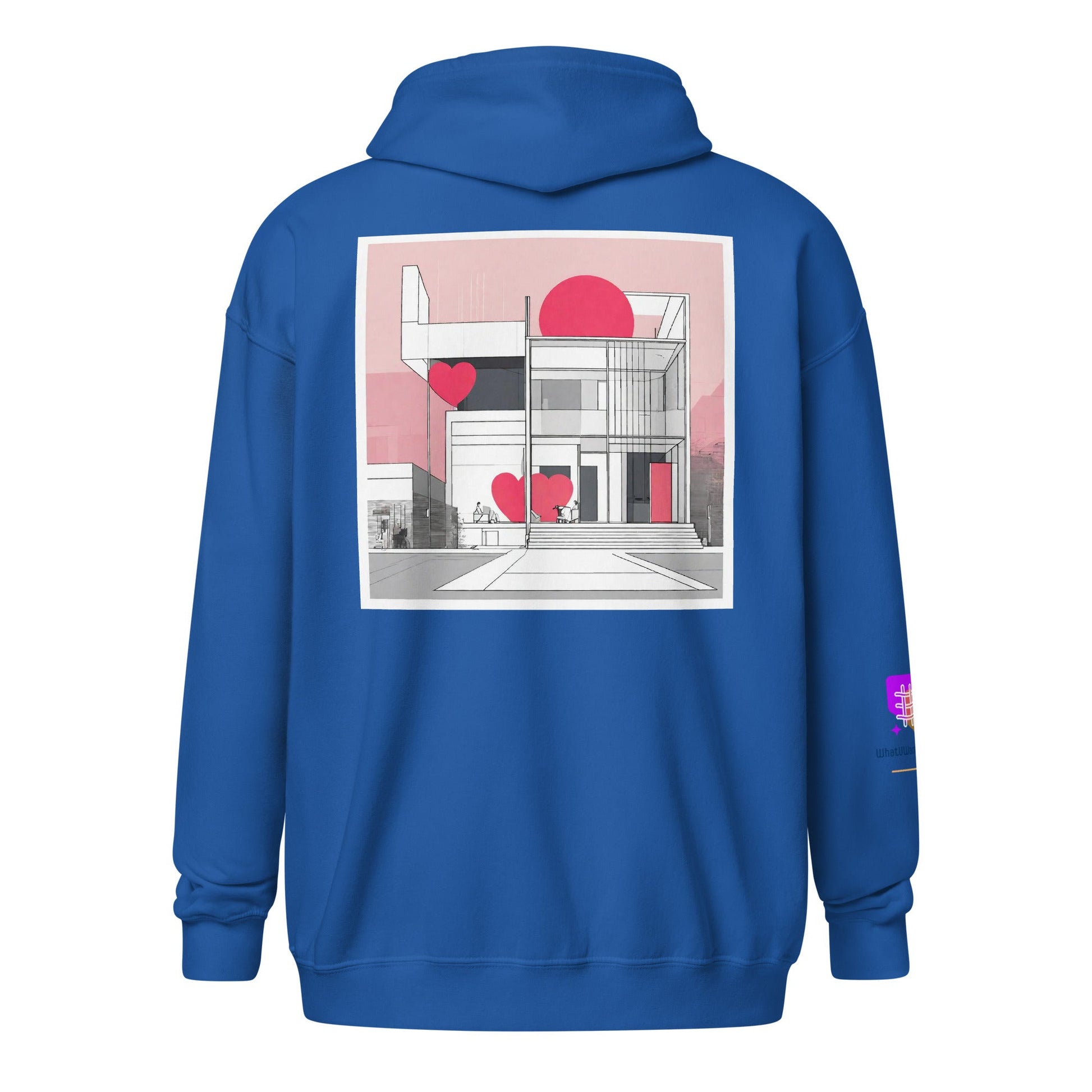 Unisex heavy blend zip hoodie