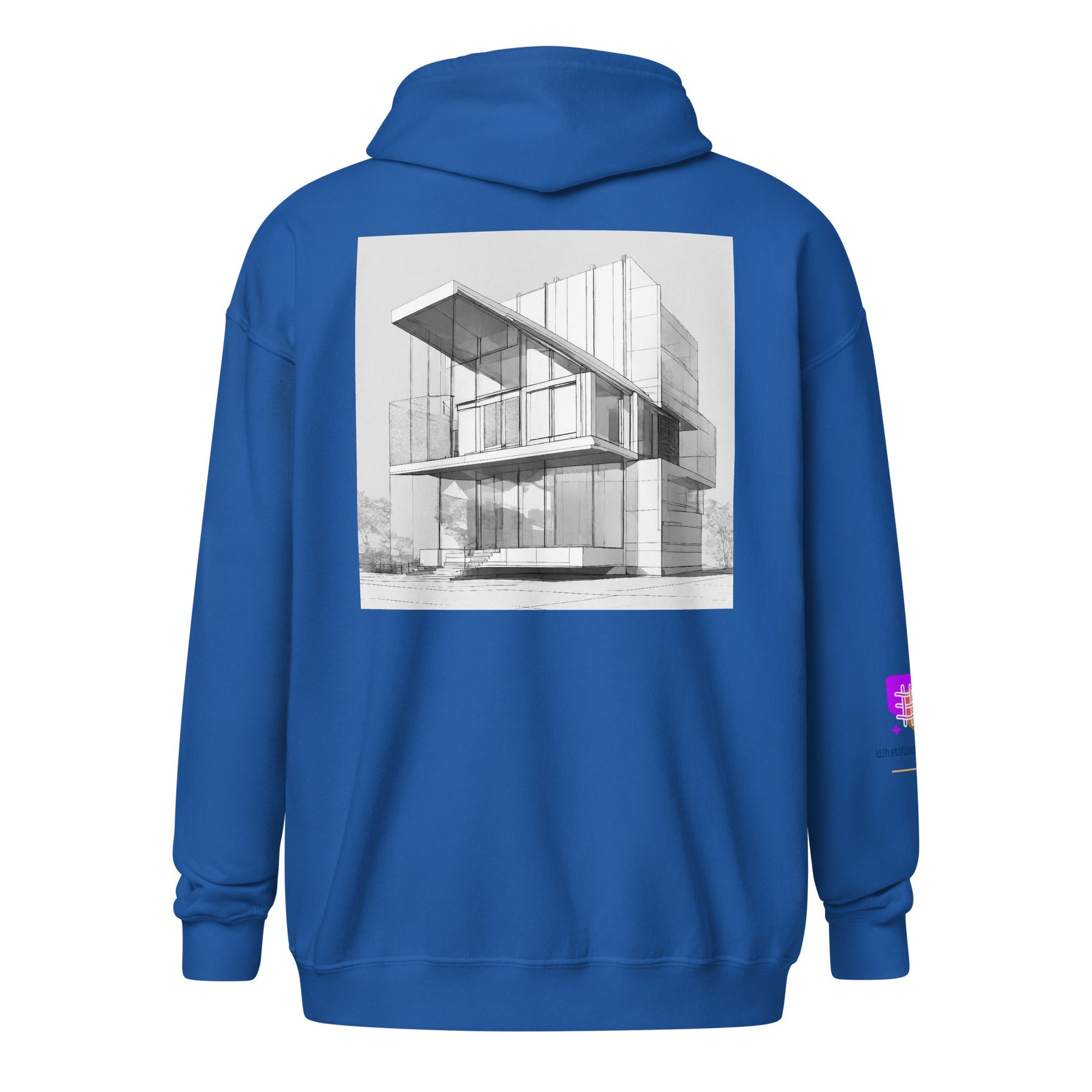 Unisex heavy blend zip hoodie