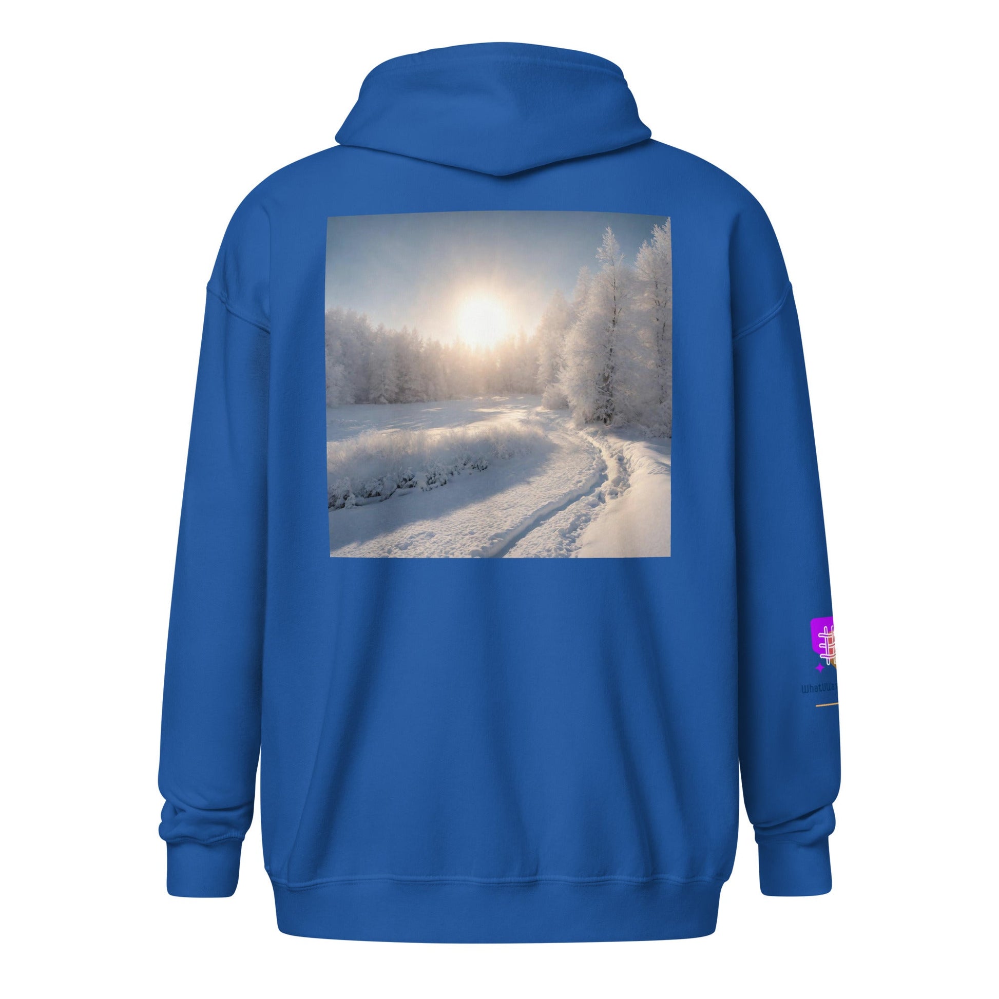 Unisex heavy blend zip hoodie