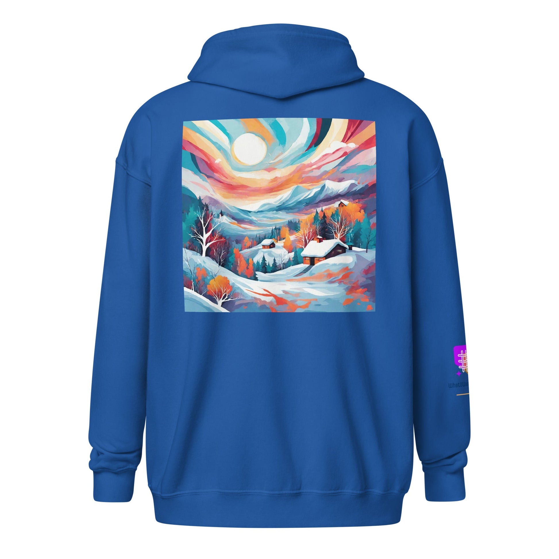 Unisex heavy blend zip hoodie