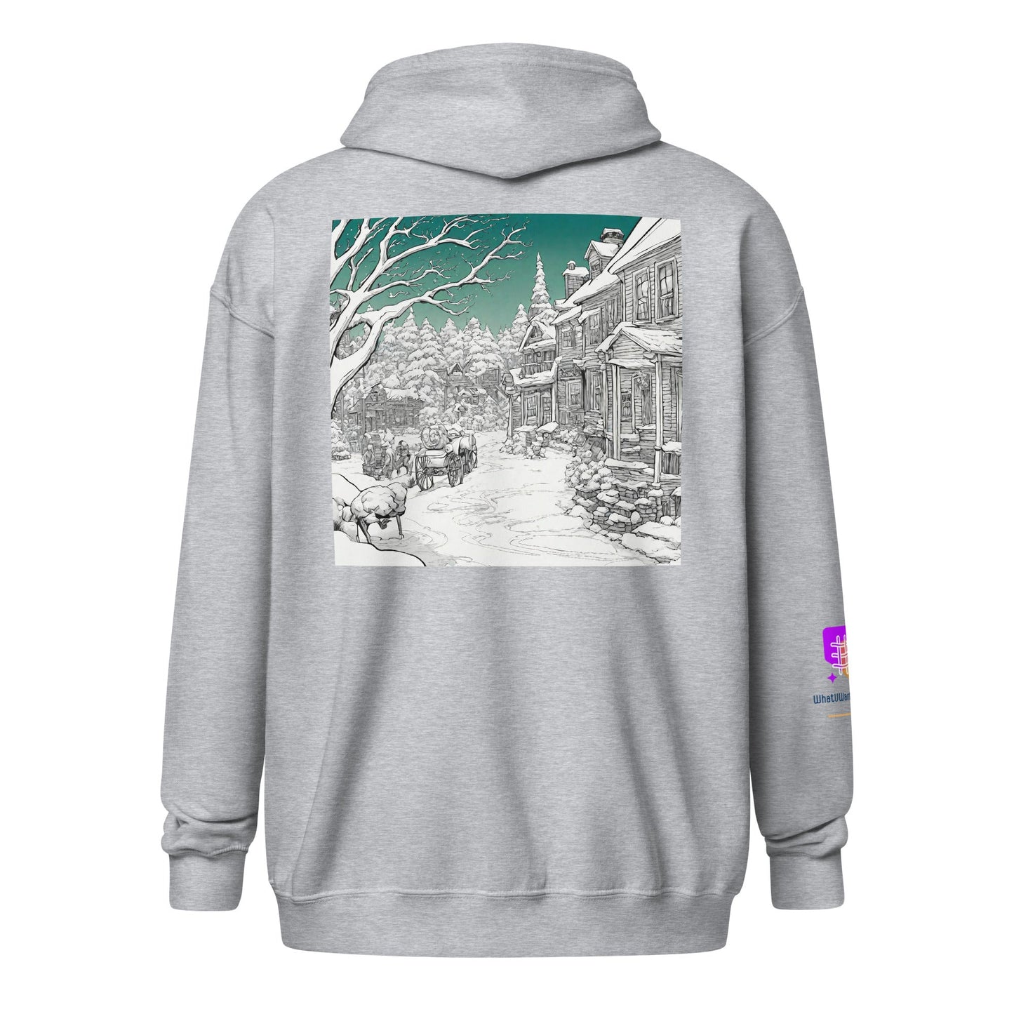 Unisex heavy blend zip hoodie