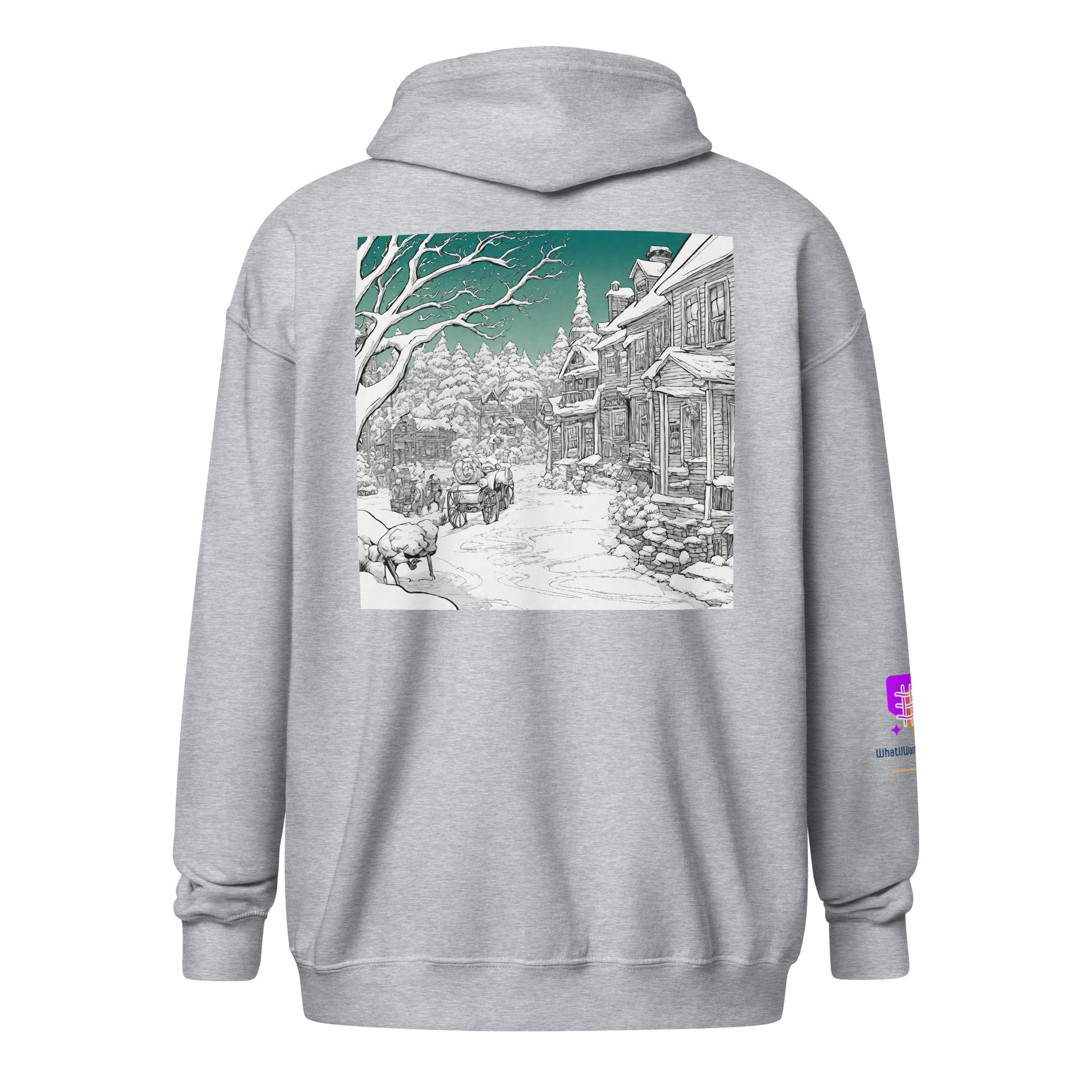 Unisex heavy blend zip hoodie