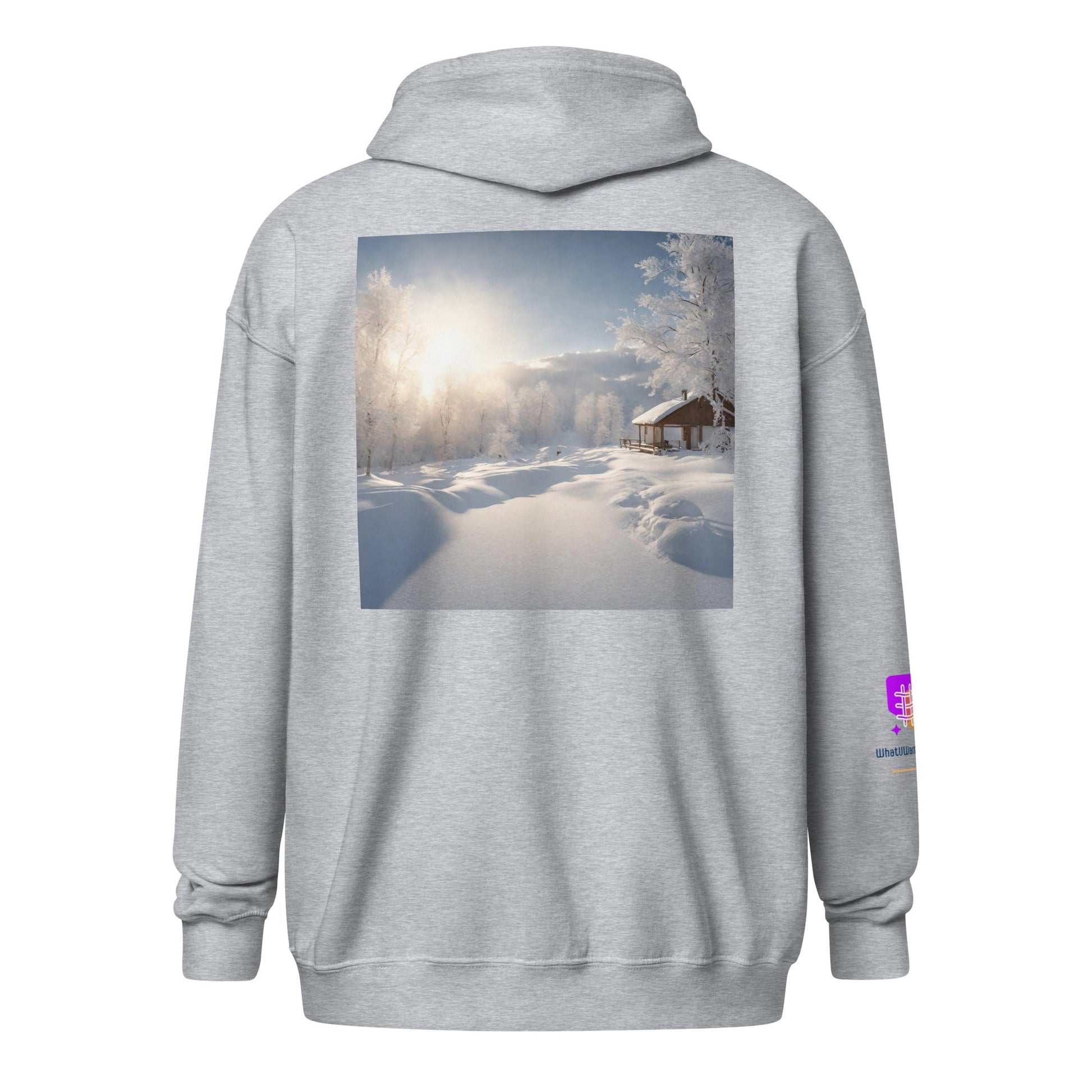 Unisex heavy blend zip hoodie