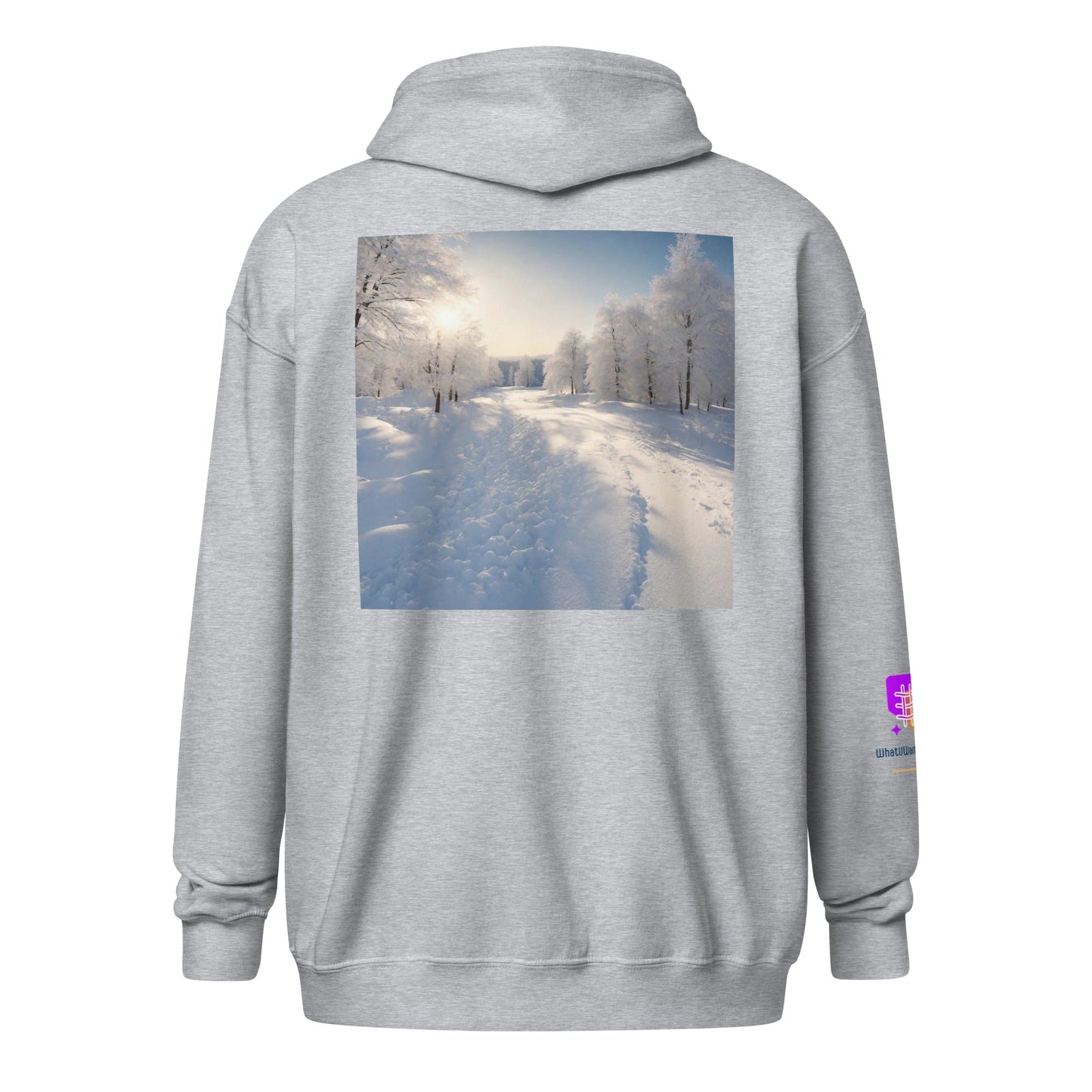 Unisex heavy blend zip hoodie