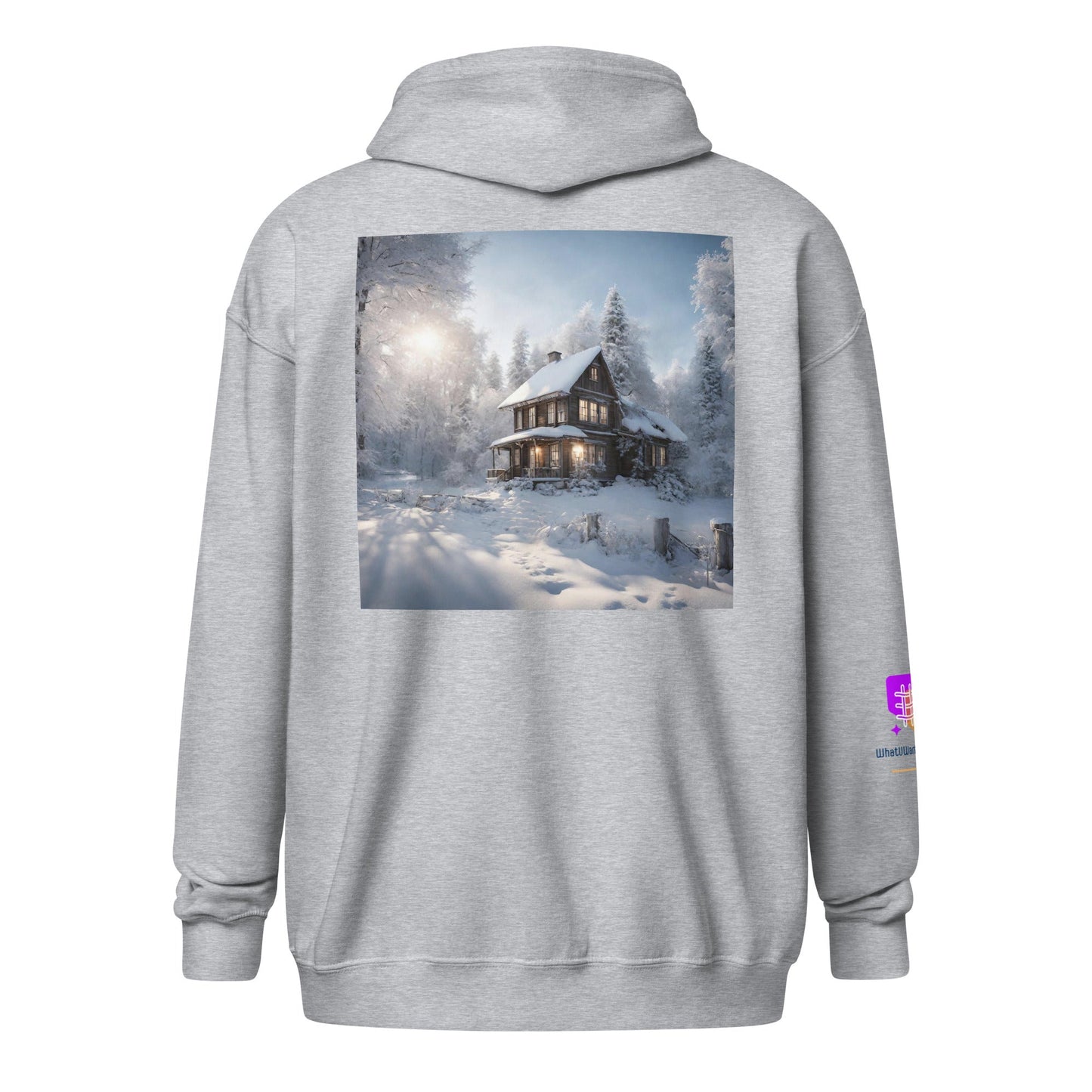 Unisex heavy blend zip hoodie