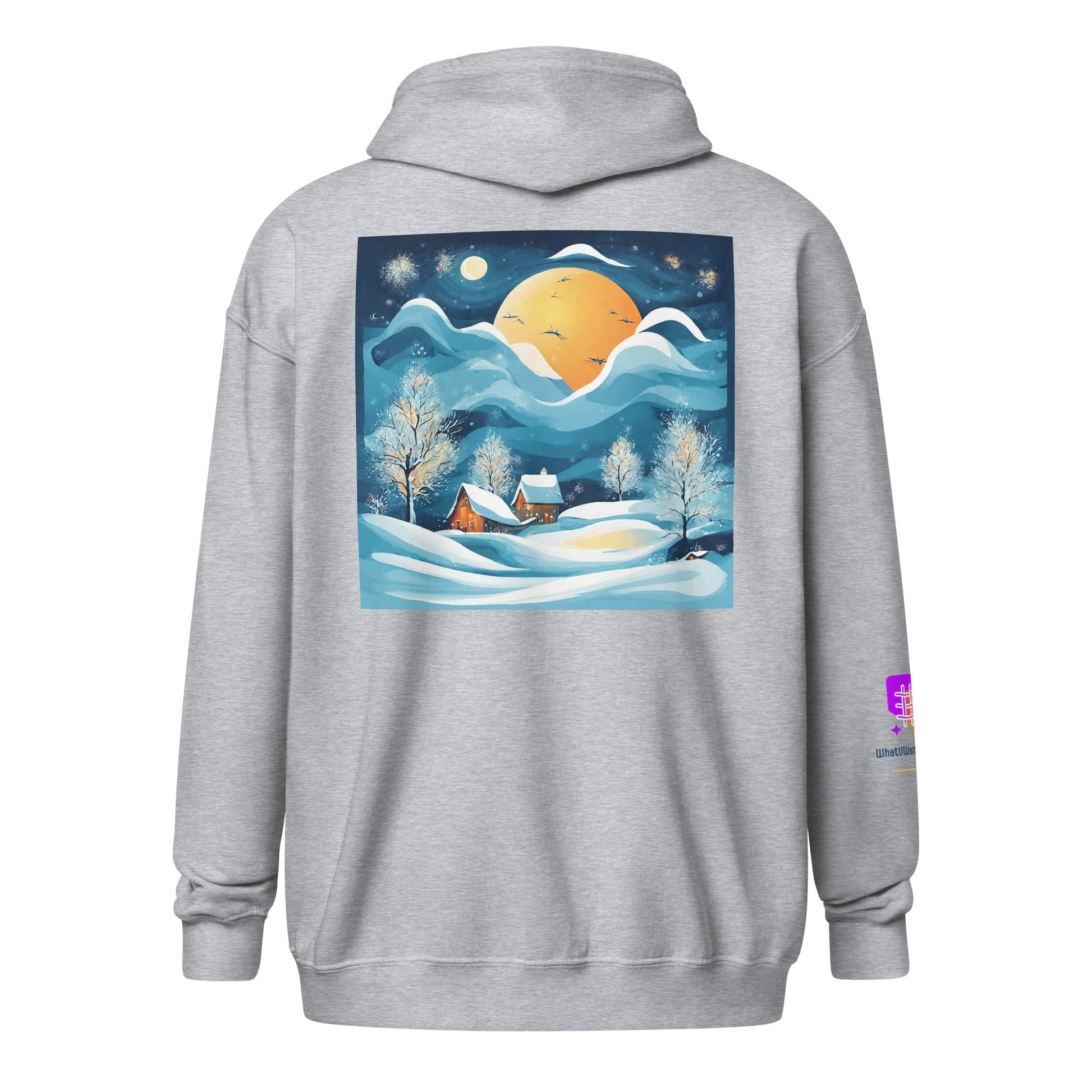 Unisex heavy blend zip hoodie