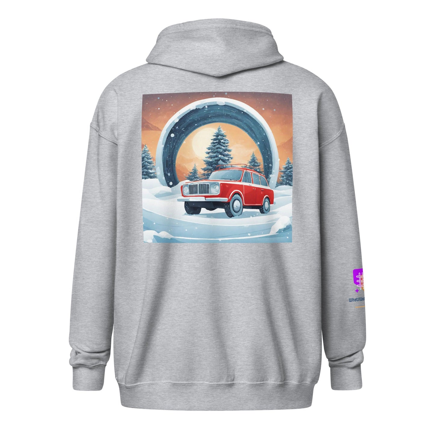 Unisex heavy blend zip hoodie