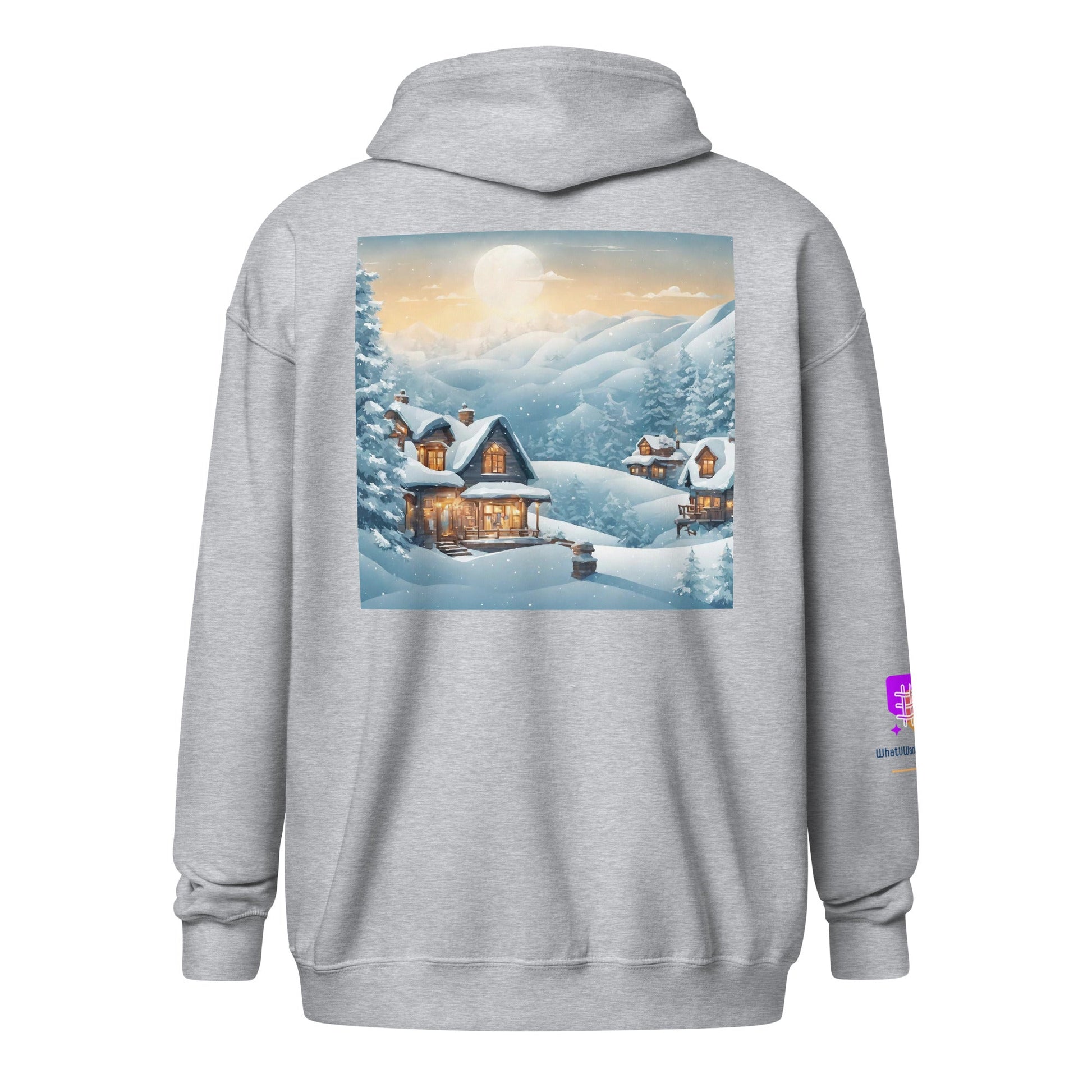 Unisex heavy blend zip hoodie