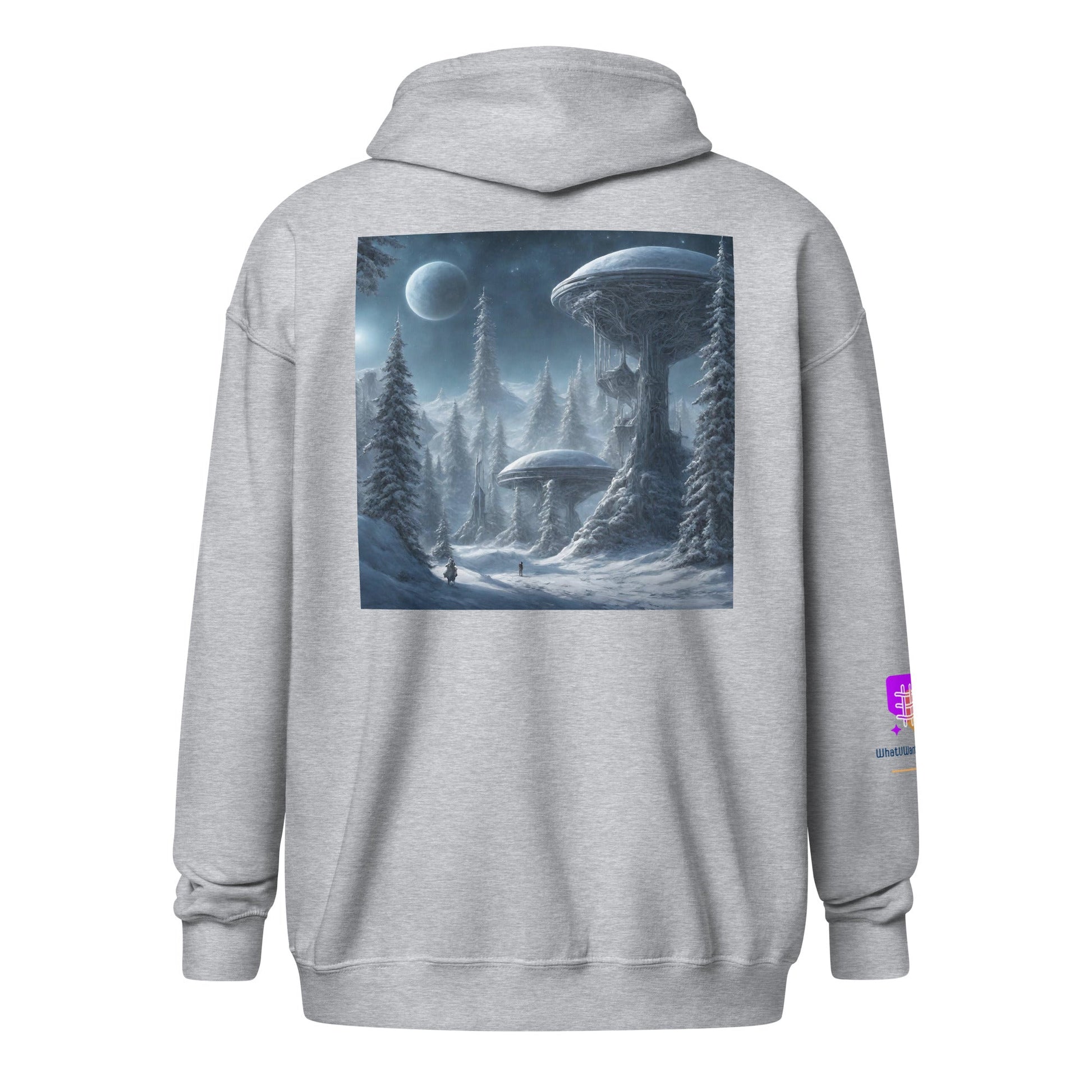 Unisex heavy blend zip hoodie