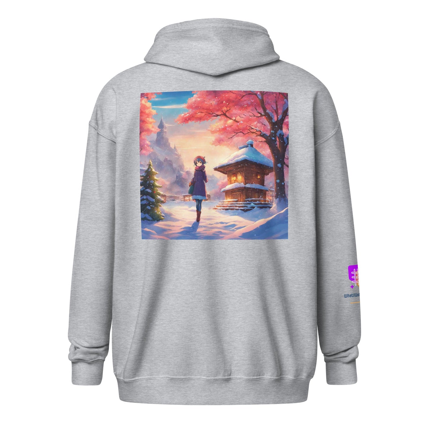 Unisex heavy blend zip hoodie