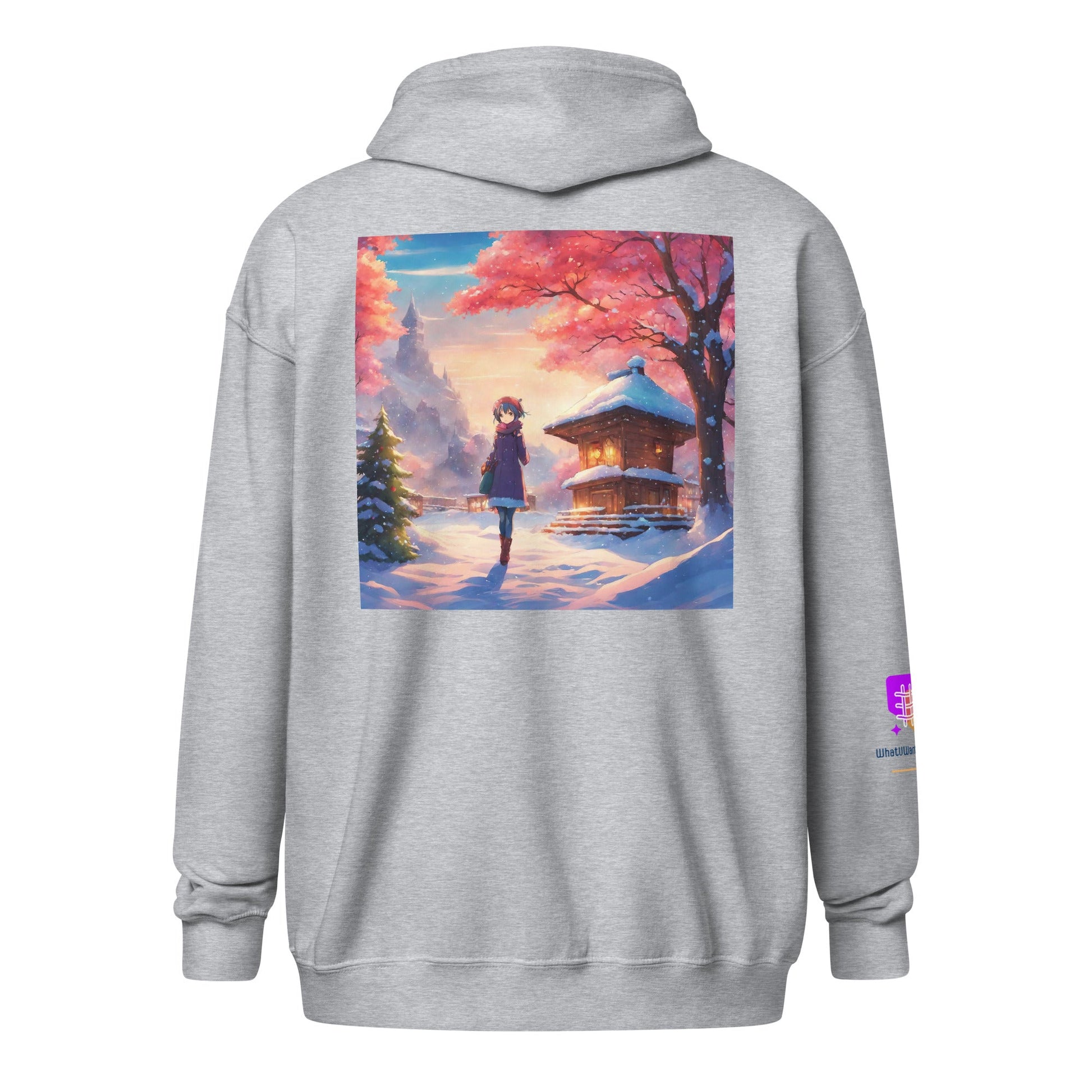 Unisex heavy blend zip hoodie