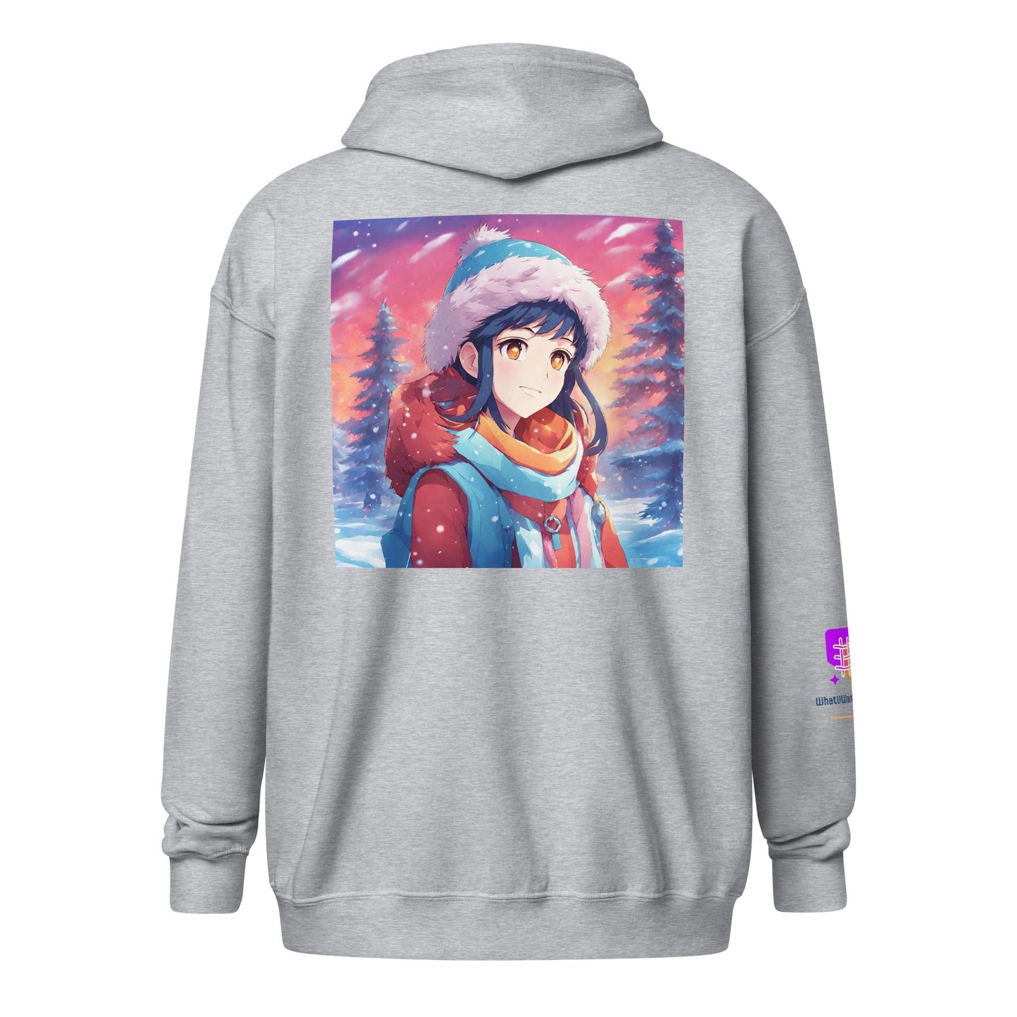 Unisex heavy blend zip hoodie