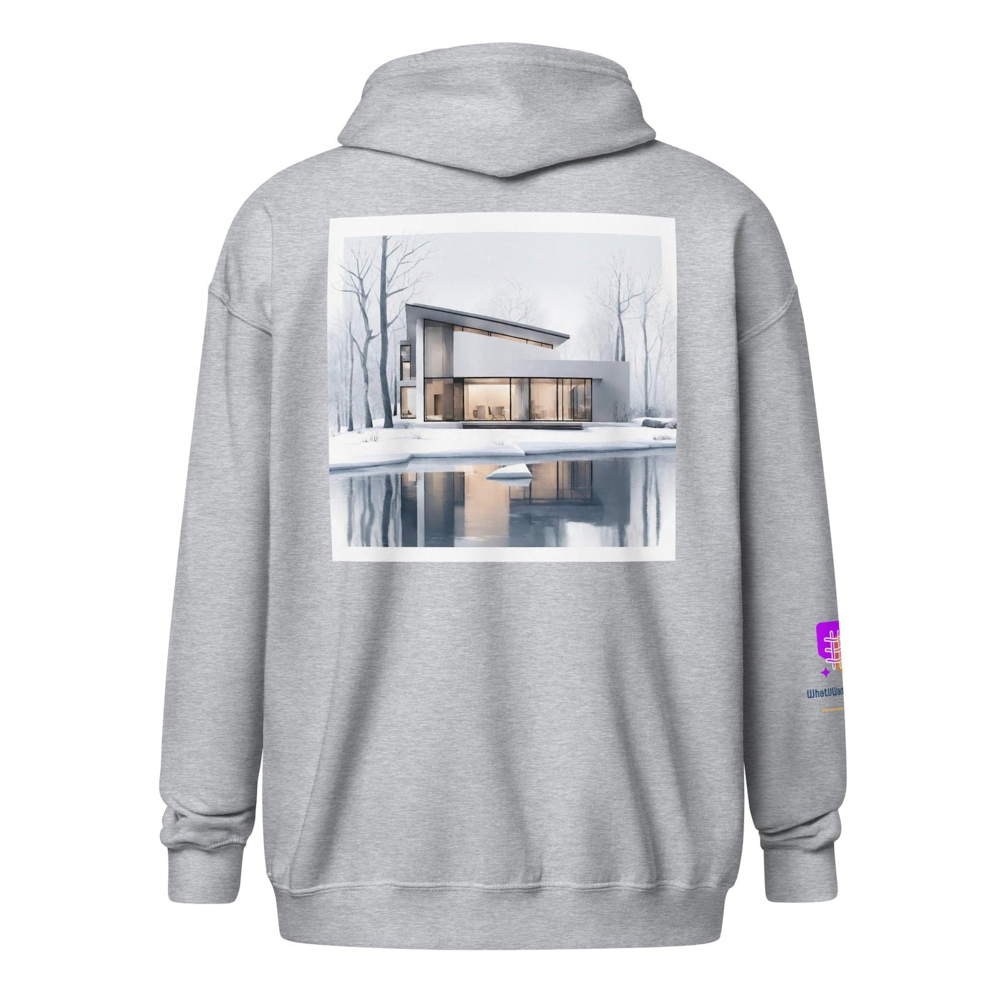 Unisex heavy blend zip hoodie