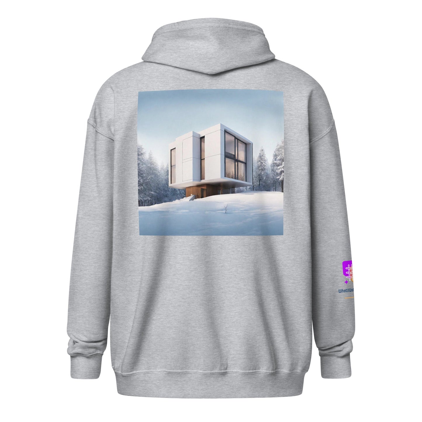 Unisex heavy blend zip hoodie