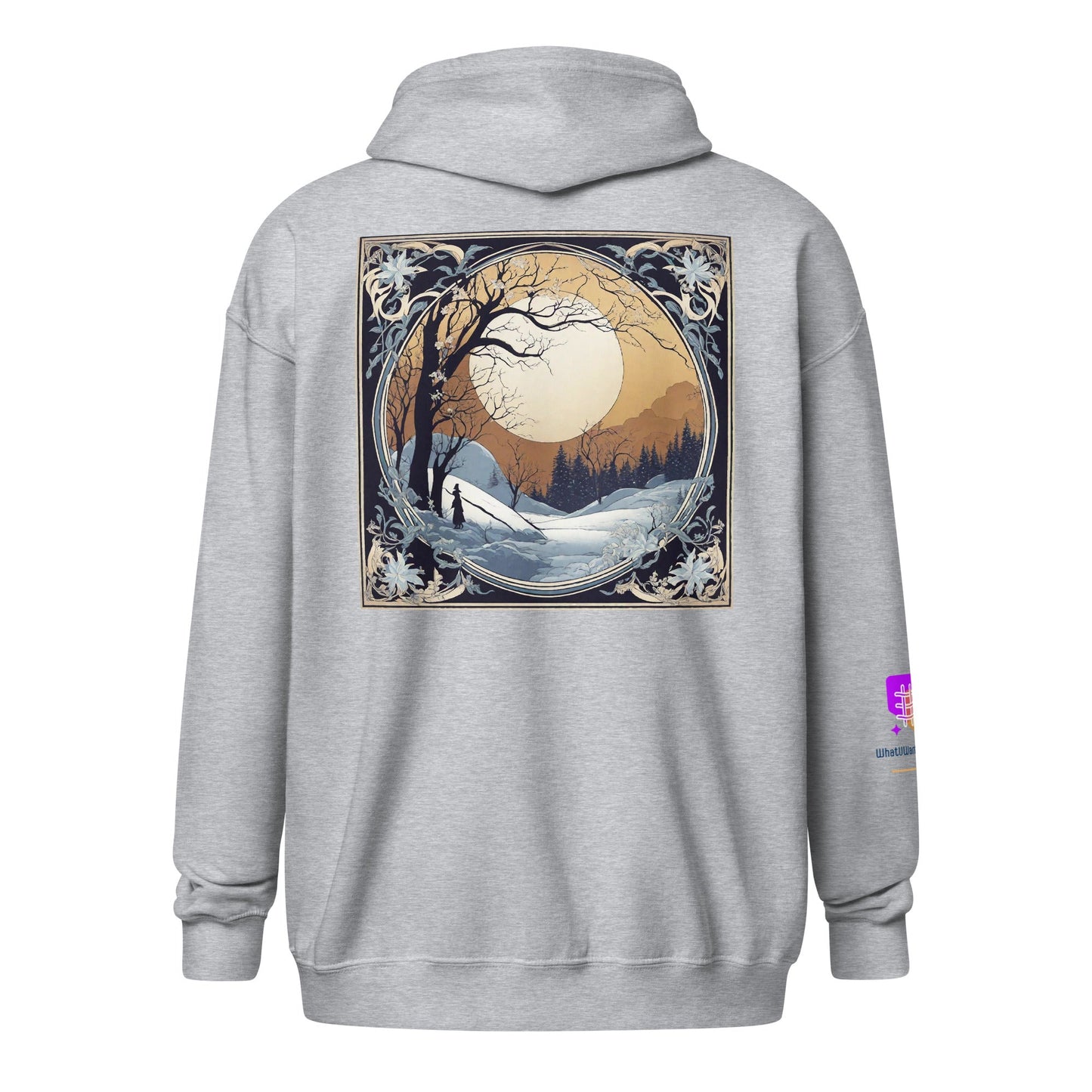 Unisex heavy blend zip hoodie