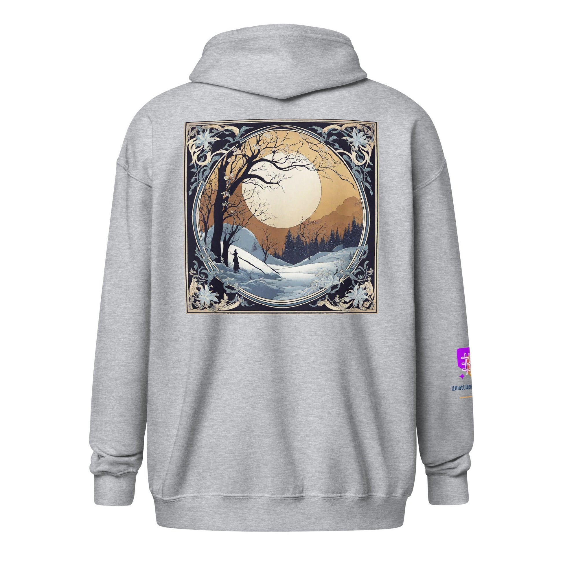 Unisex heavy blend zip hoodie