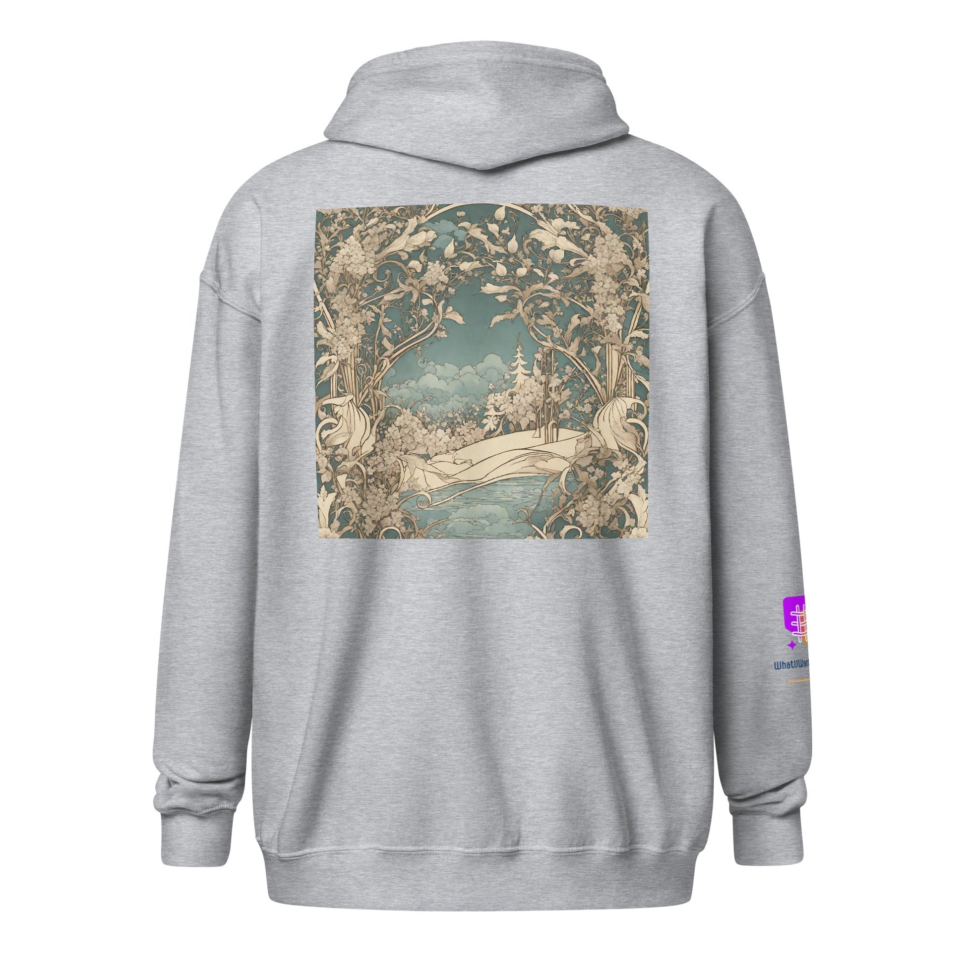 Unisex heavy blend zip hoodie