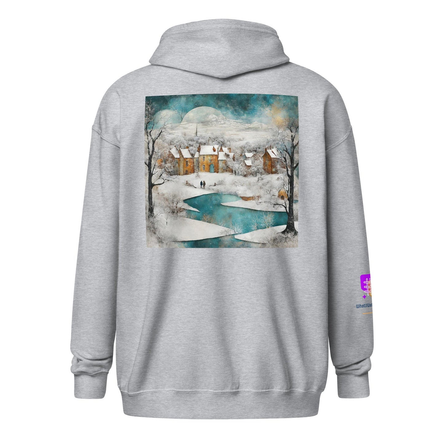 Unisex heavy blend zip hoodie