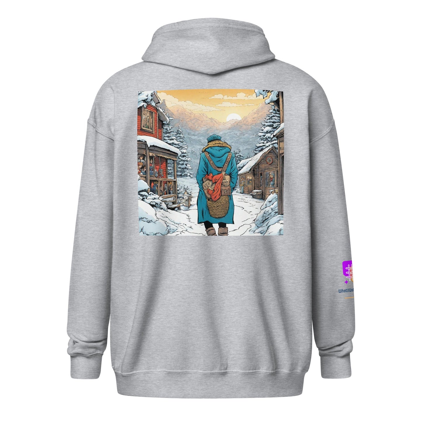 Unisex heavy blend zip hoodie