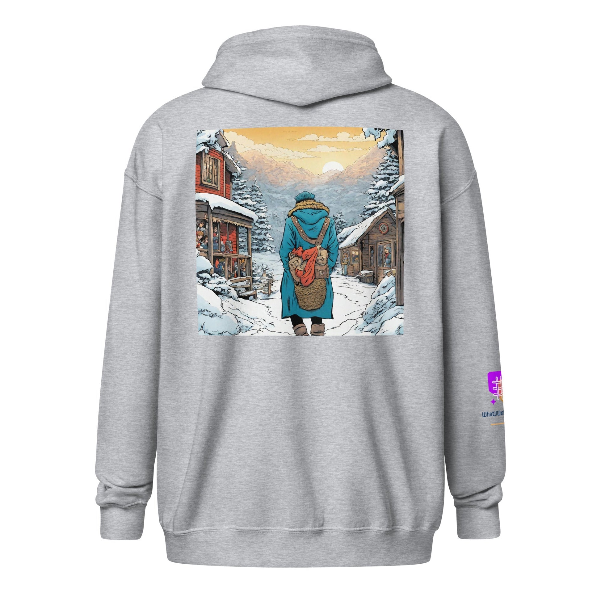 Unisex heavy blend zip hoodie