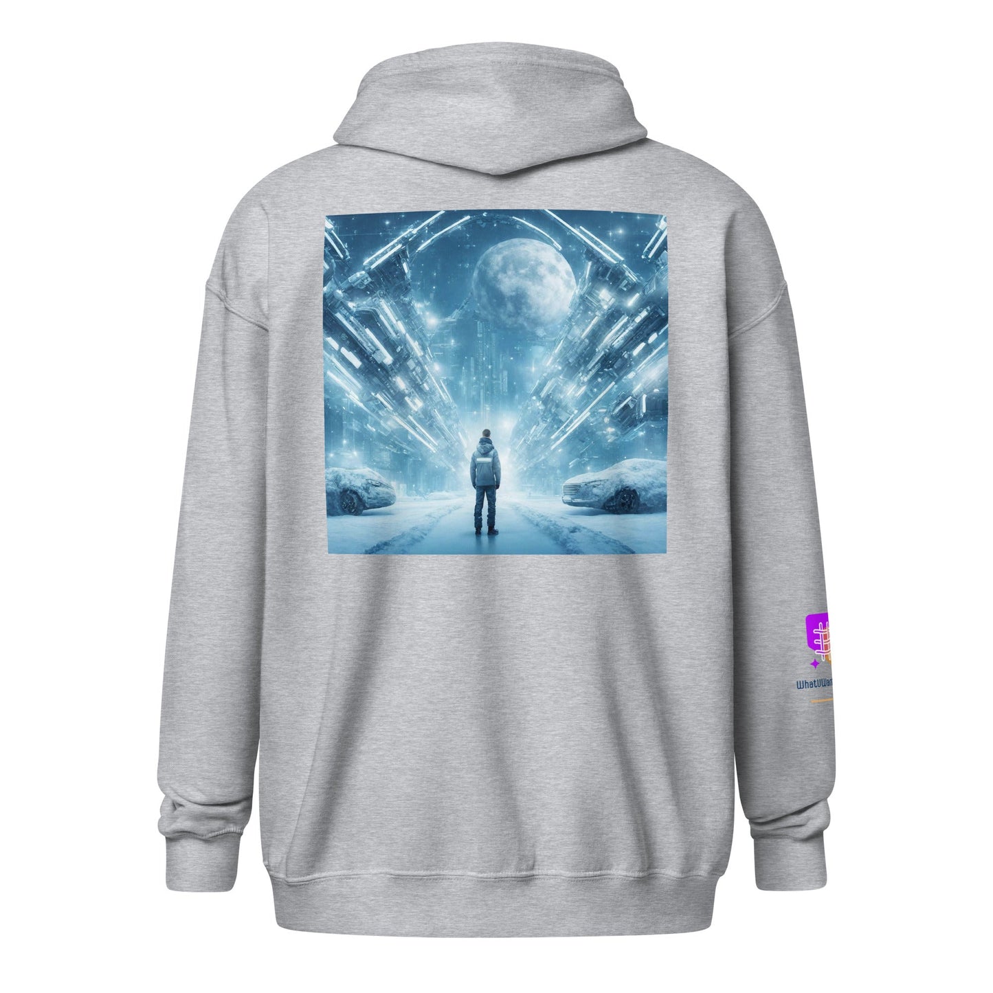 Unisex heavy blend zip hoodie