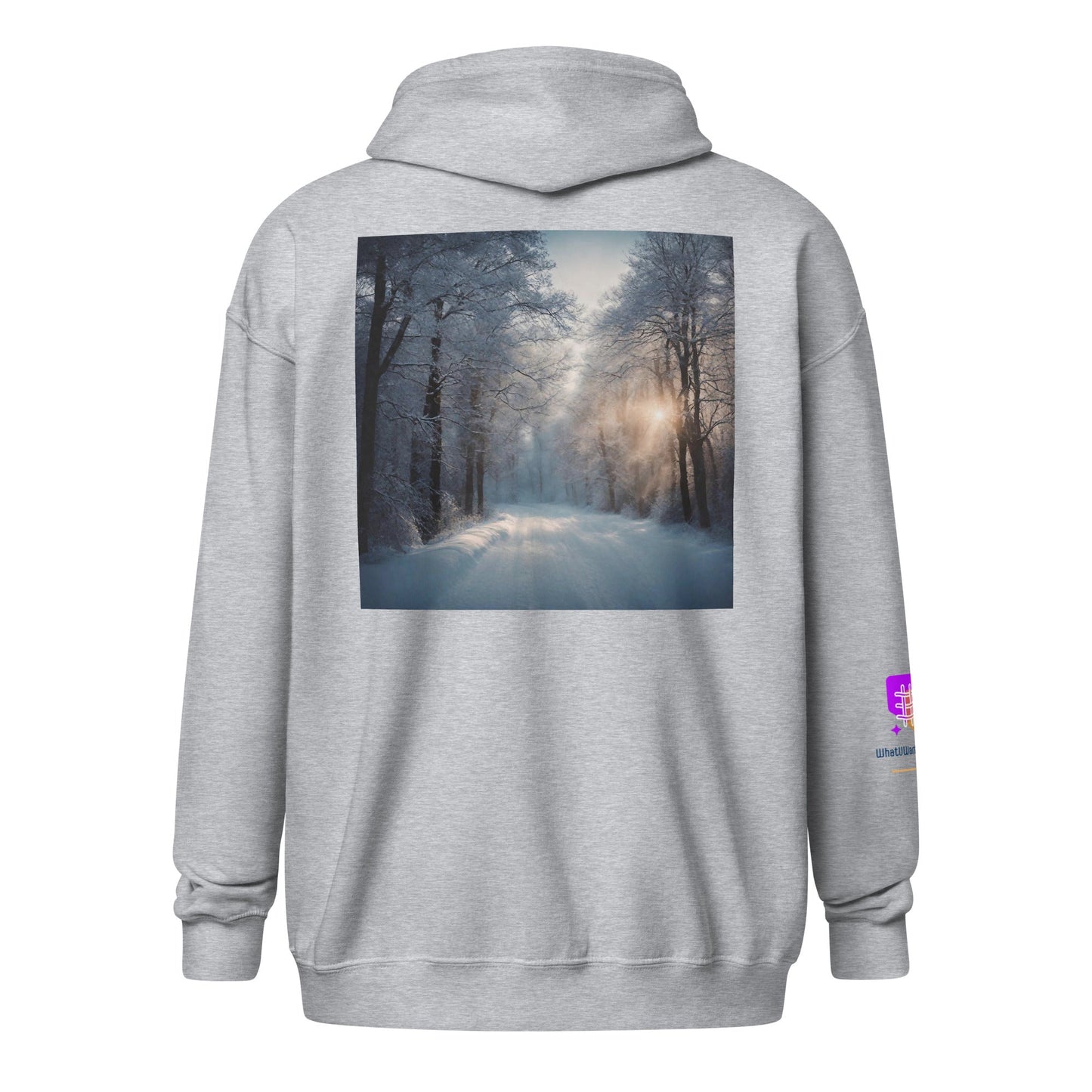 Unisex heavy blend zip hoodie