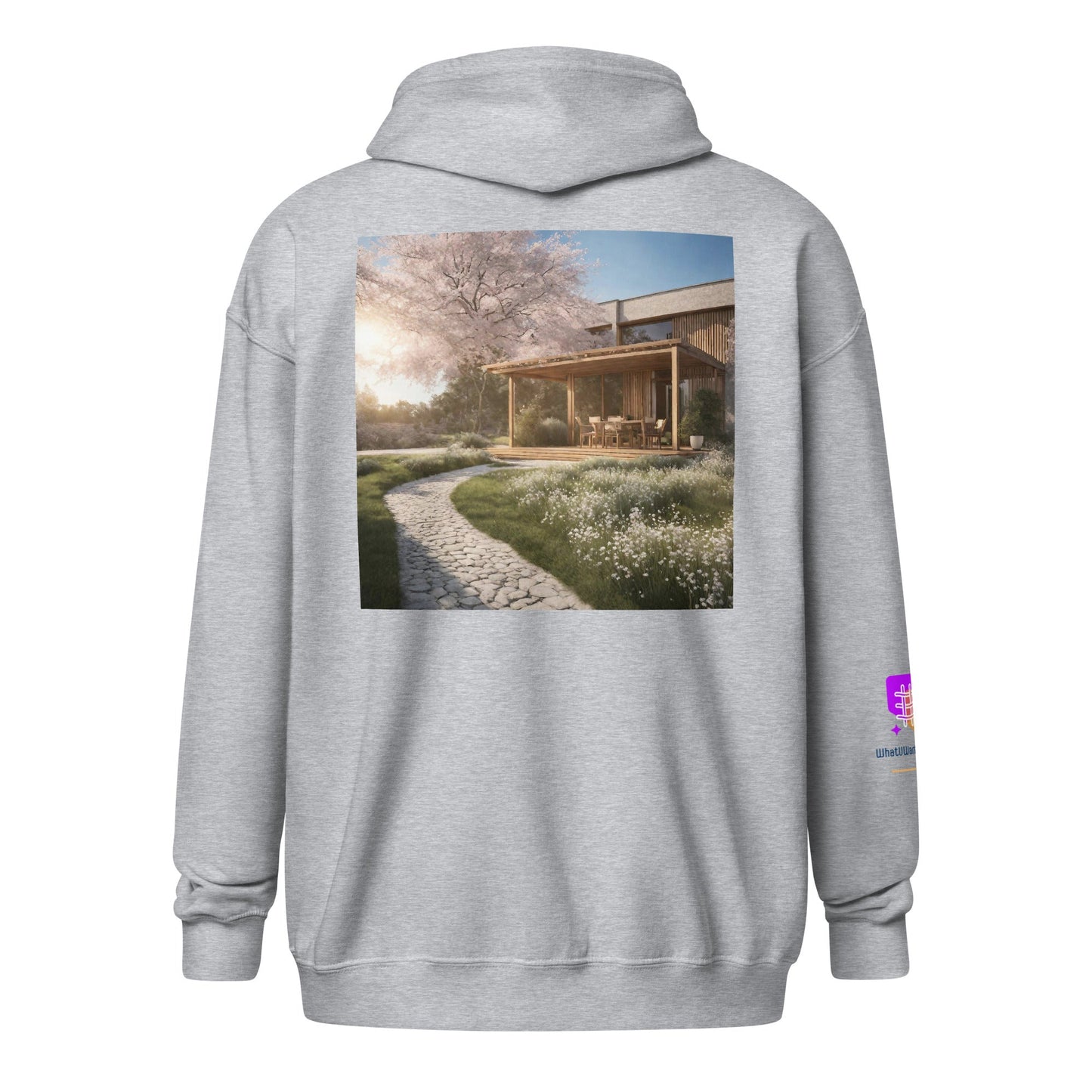 Unisex heavy blend zip hoodie