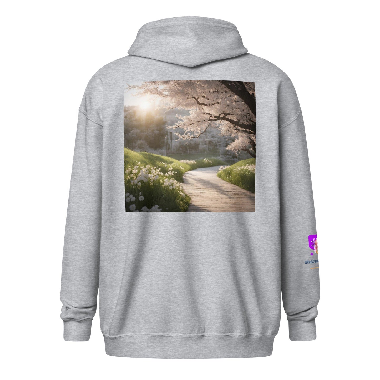 Unisex heavy blend zip hoodie