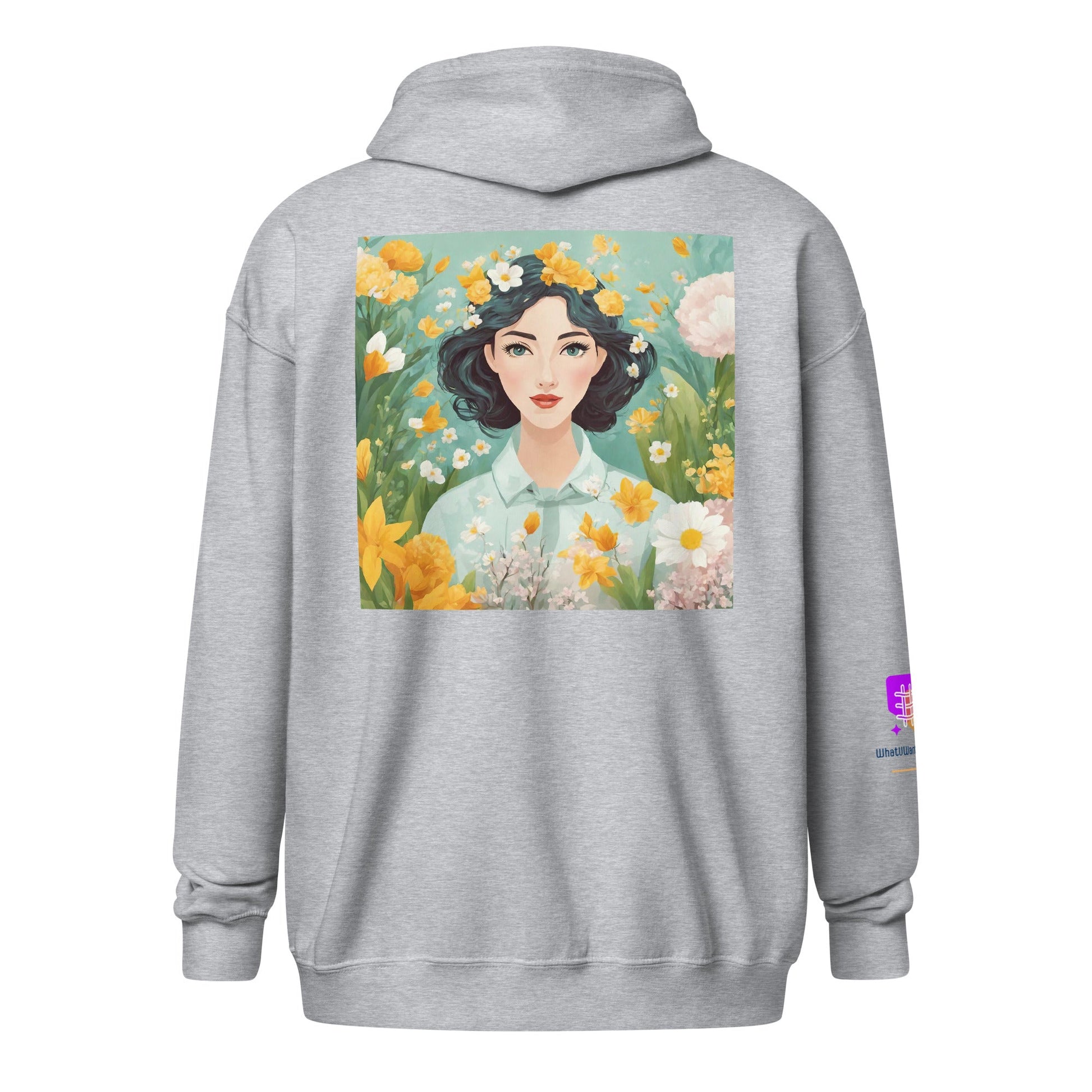 Unisex heavy blend zip hoodie