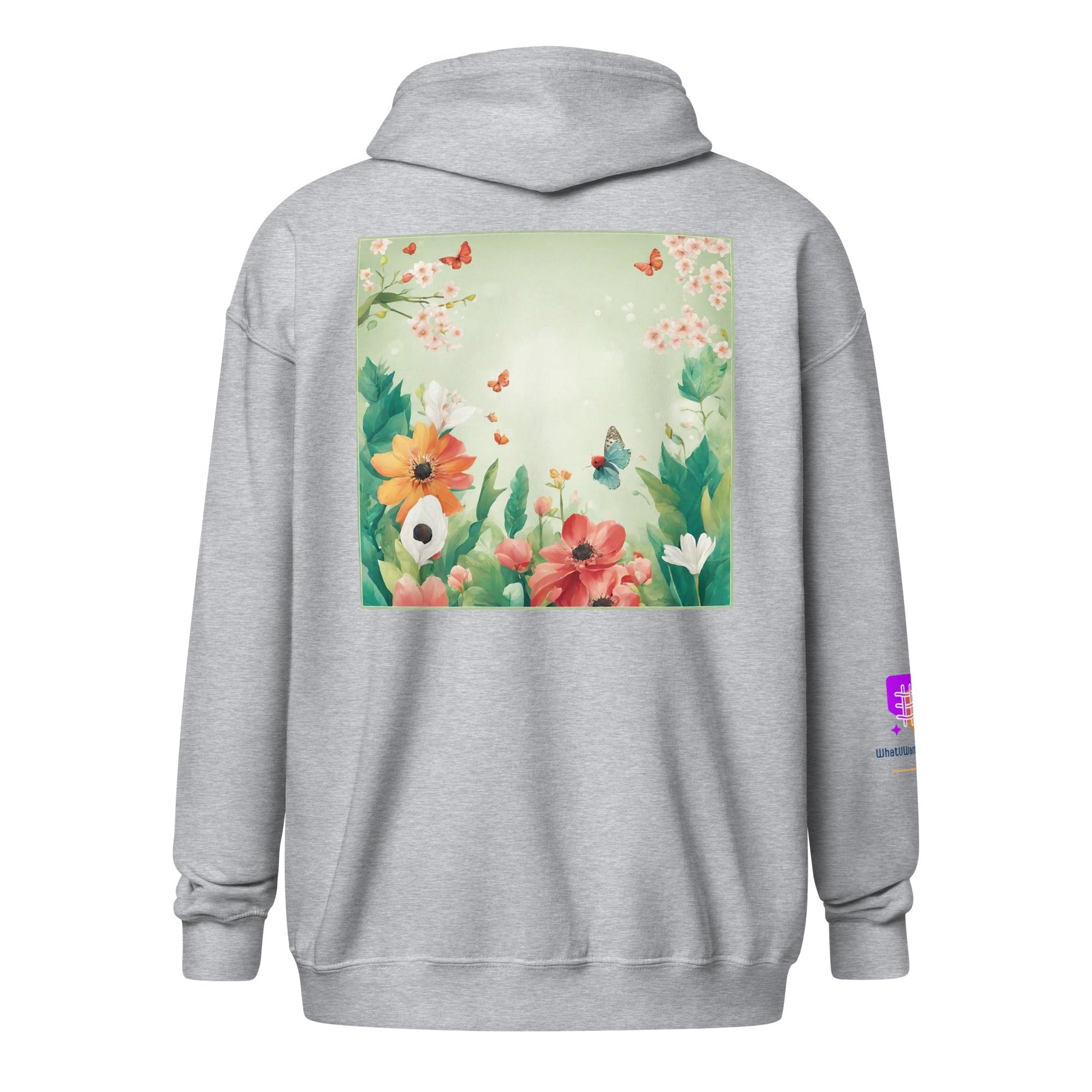 Unisex heavy blend zip hoodie