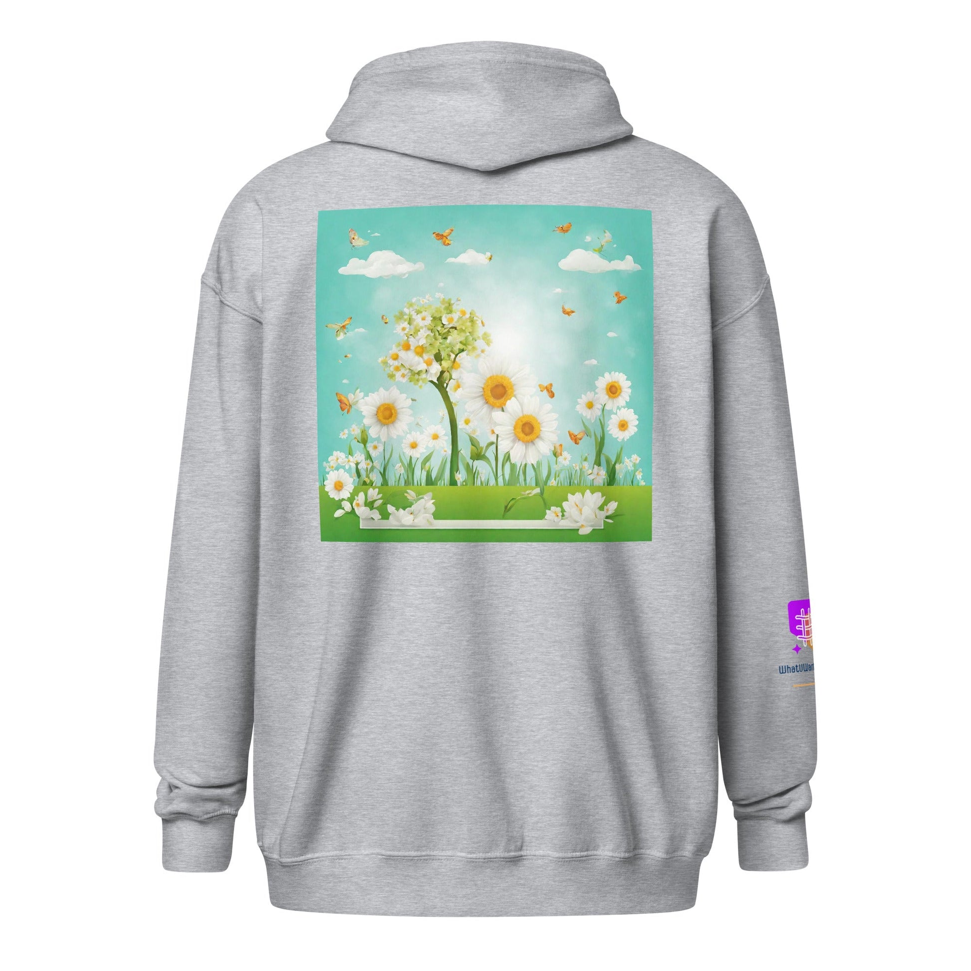 Unisex heavy blend zip hoodie