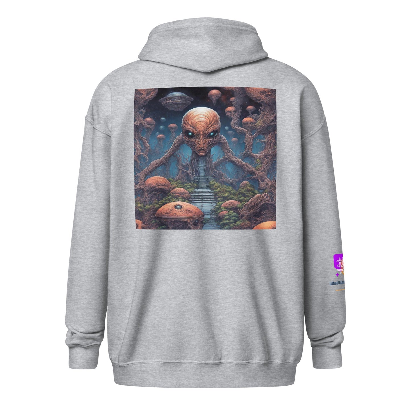 Unisex heavy blend zip hoodie