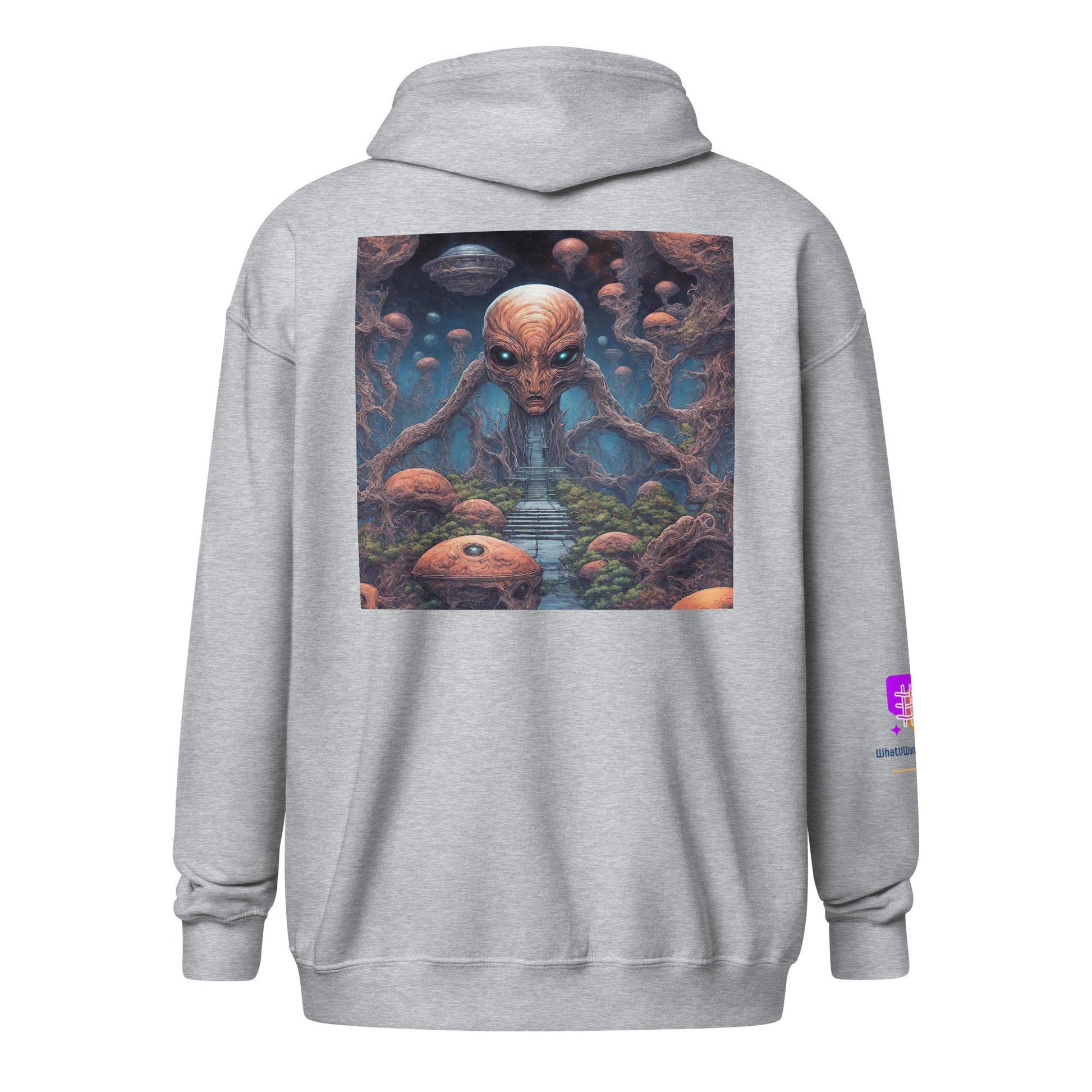 Unisex heavy blend zip hoodie