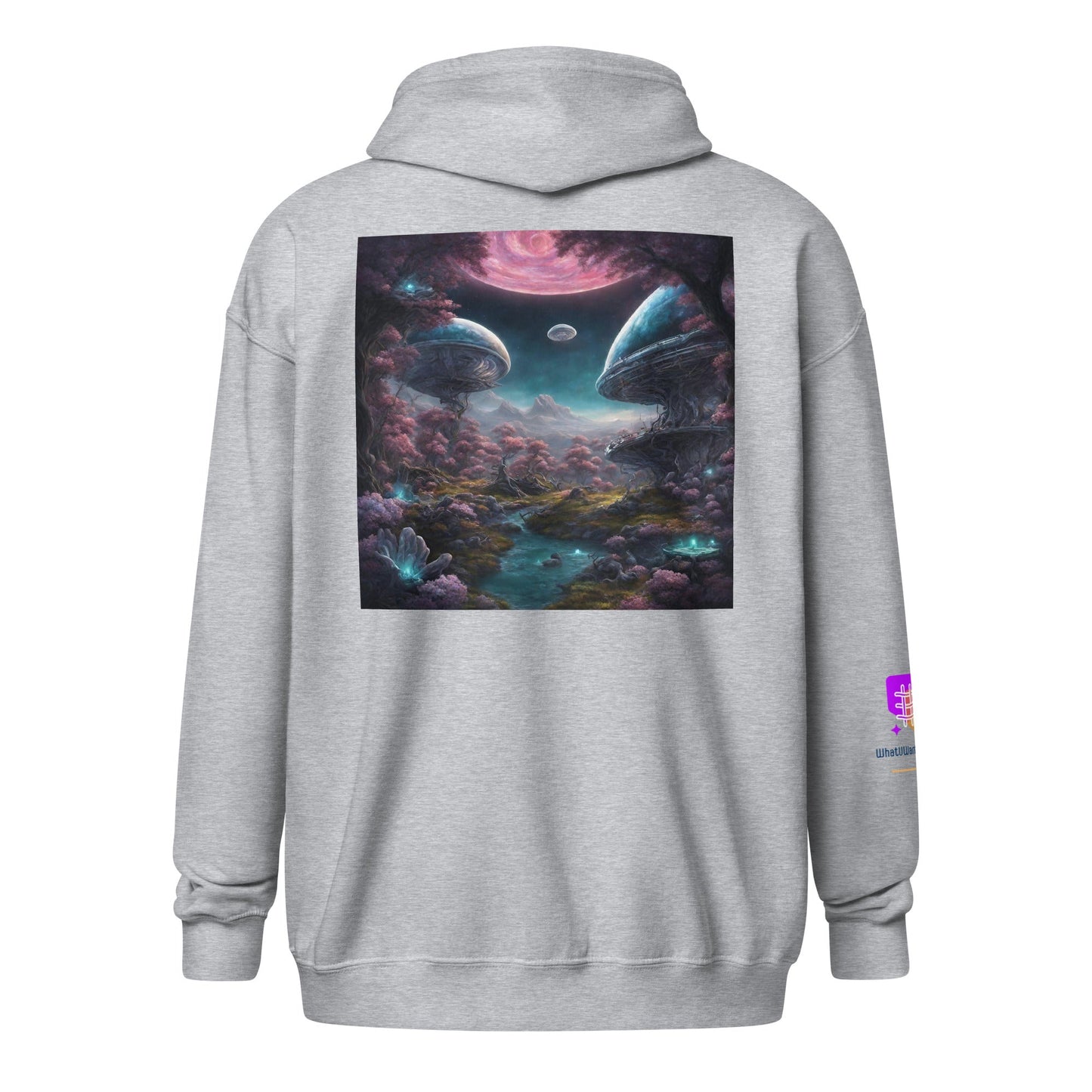 Unisex heavy blend zip hoodie