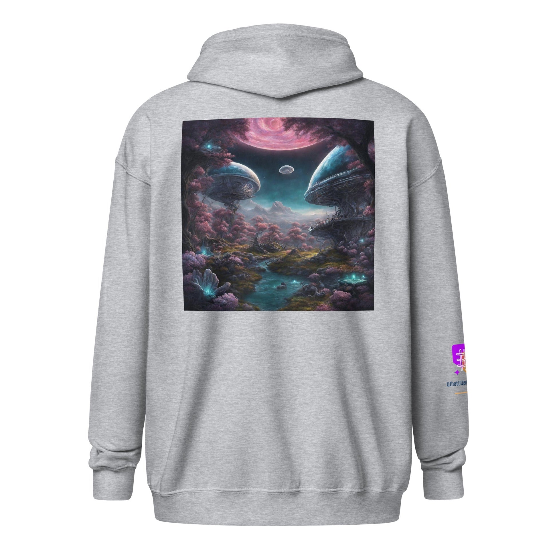 Unisex heavy blend zip hoodie