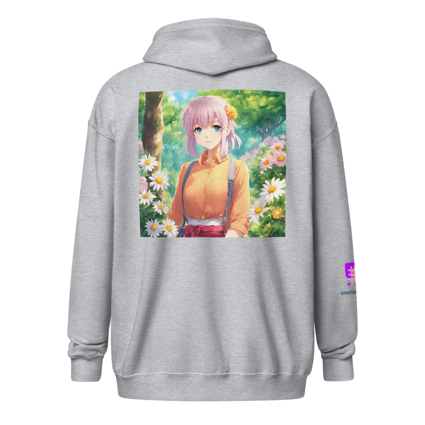 Unisex heavy blend zip hoodie