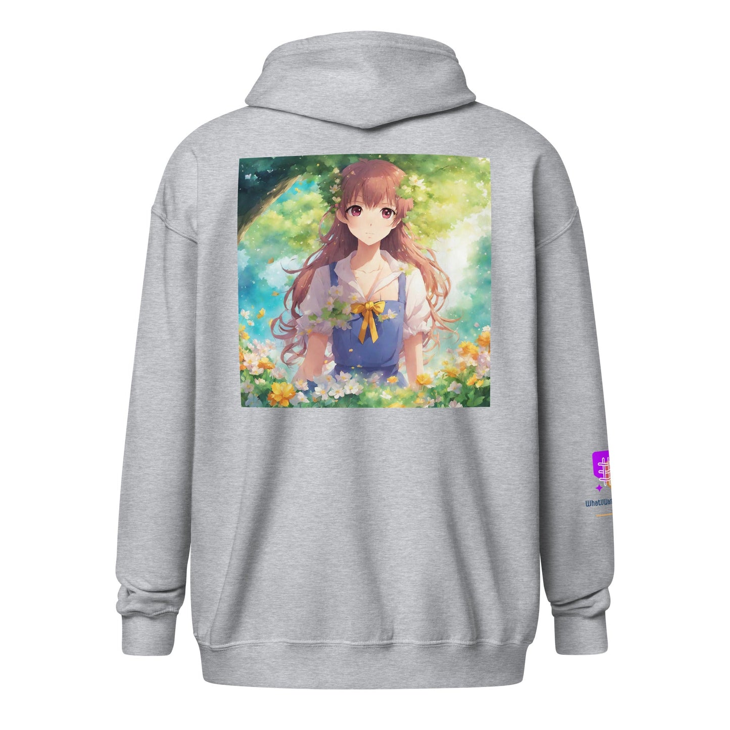 Unisex heavy blend zip hoodie