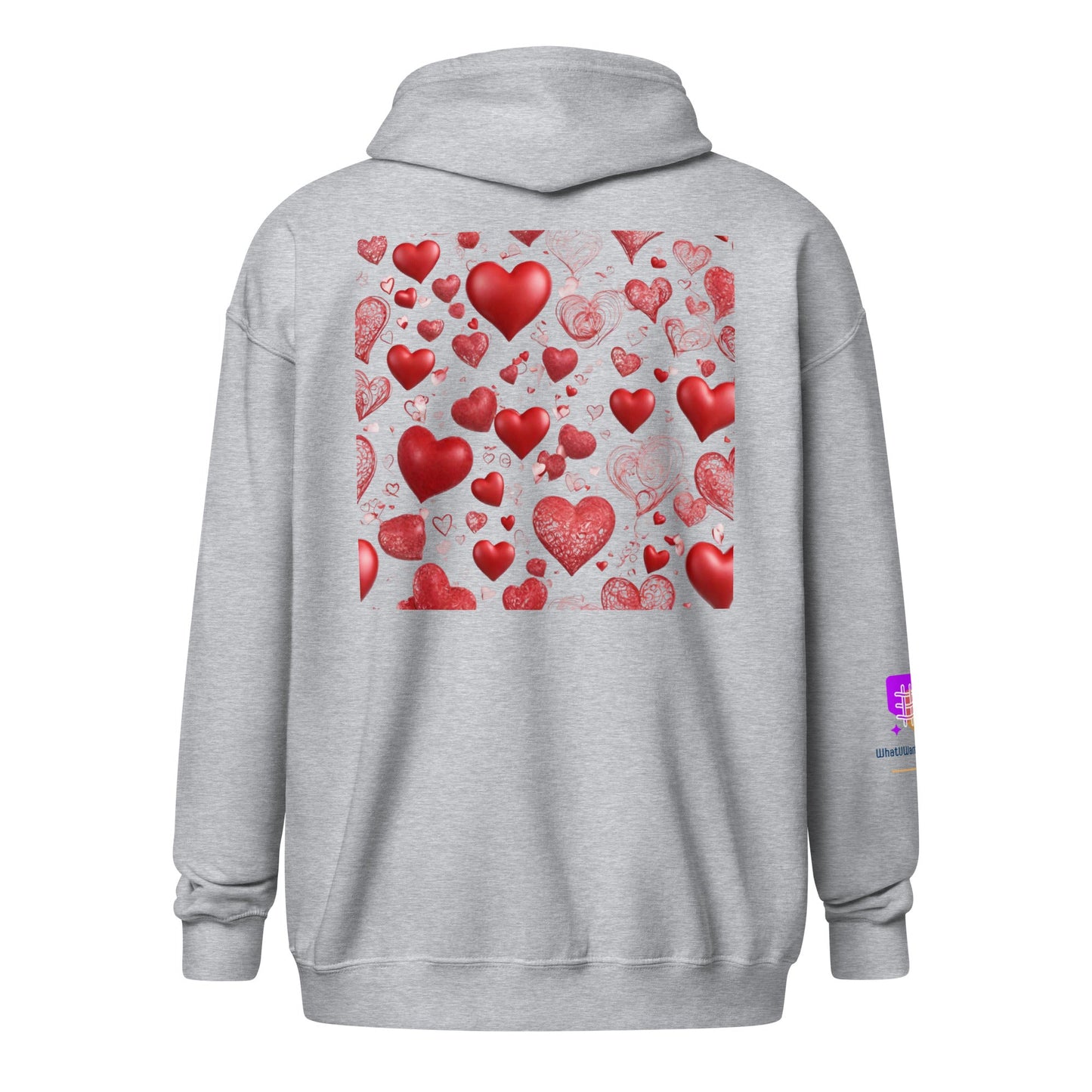 Unisex heavy blend zip hoodie