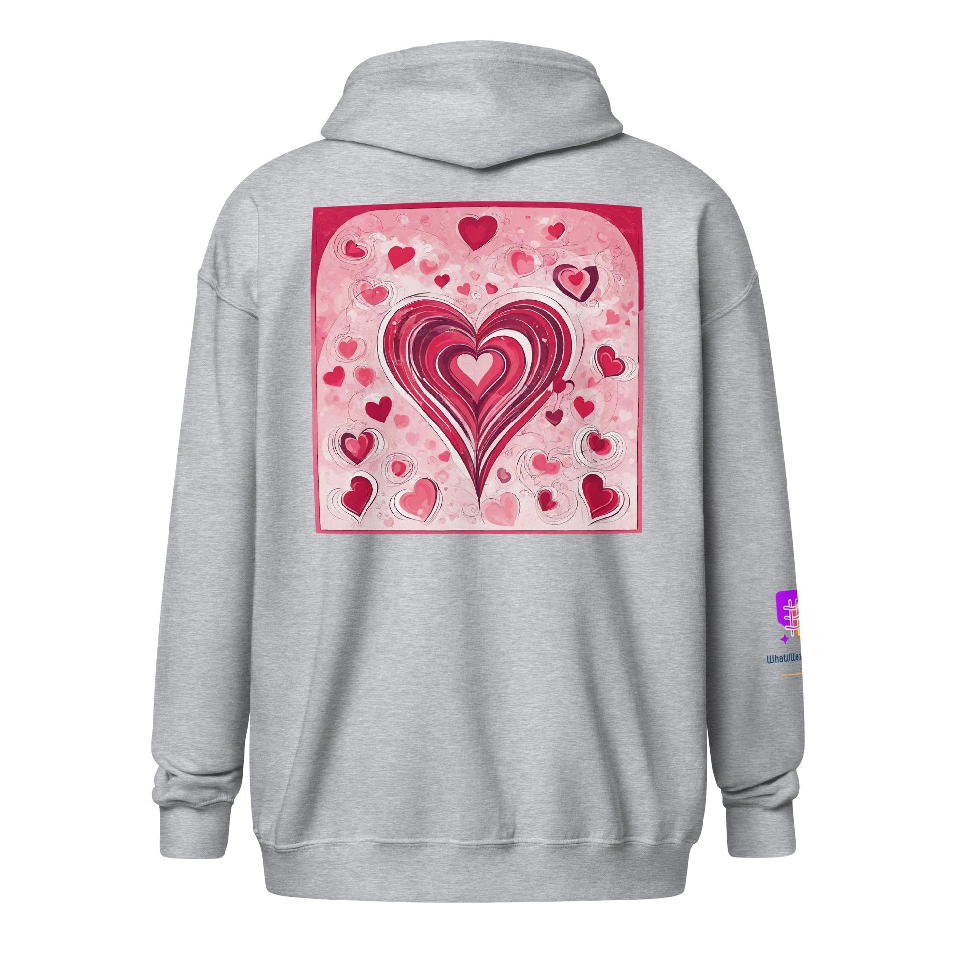 Unisex heavy blend zip hoodie