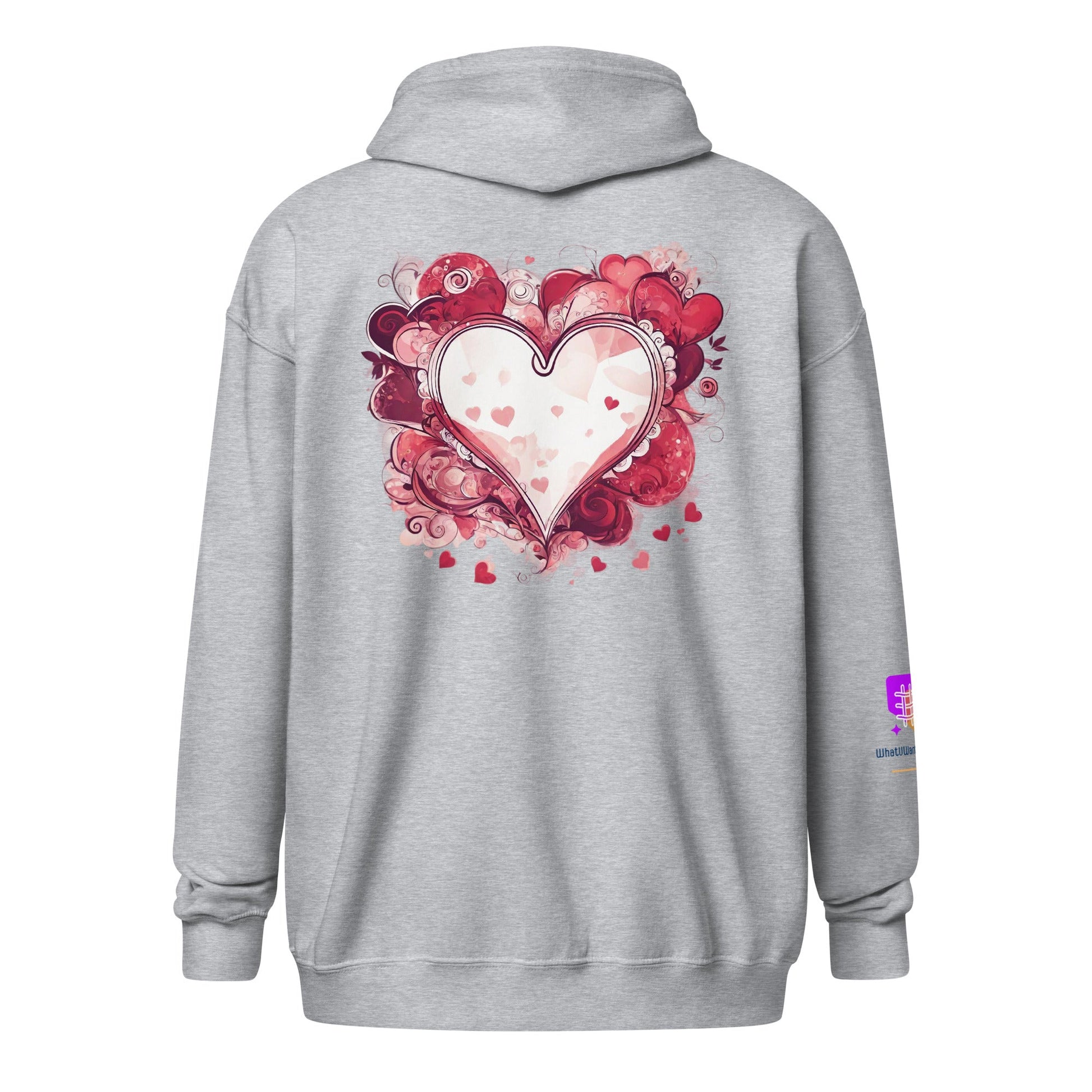 Unisex heavy blend zip hoodie