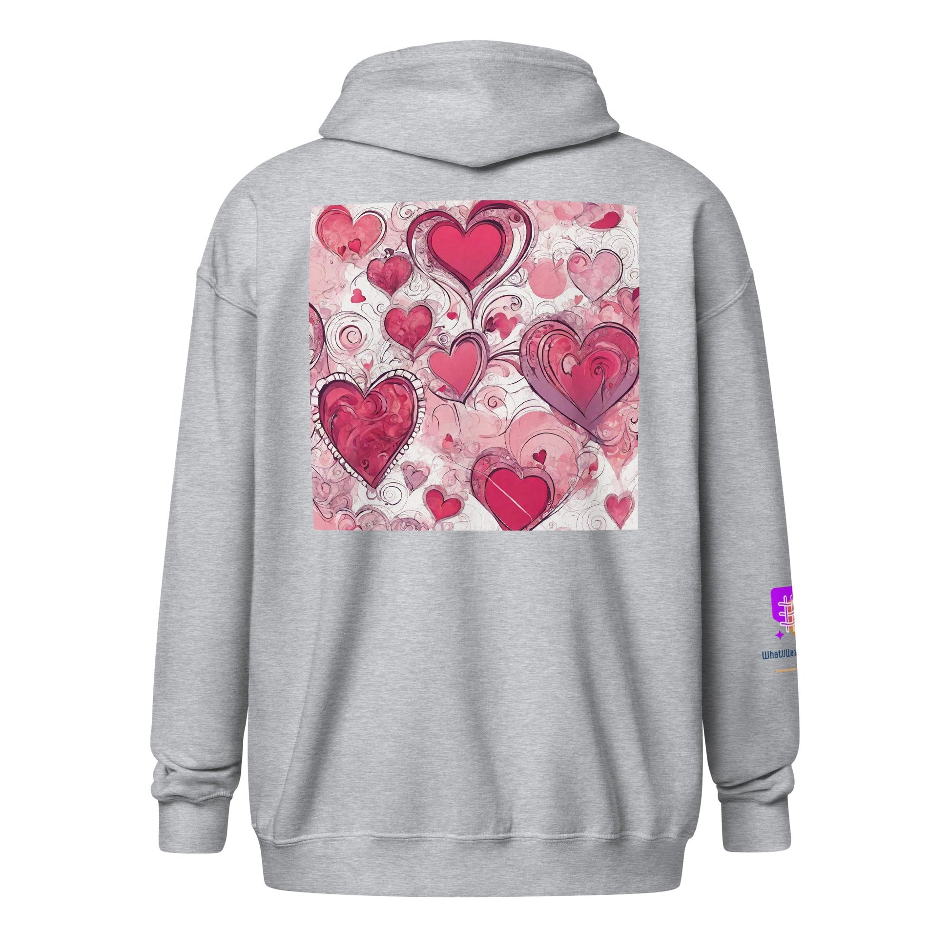 Unisex heavy blend zip hoodie