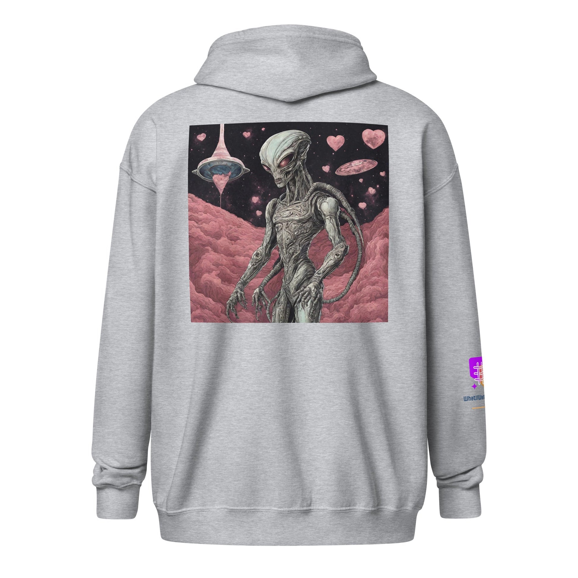 Unisex heavy blend zip hoodie